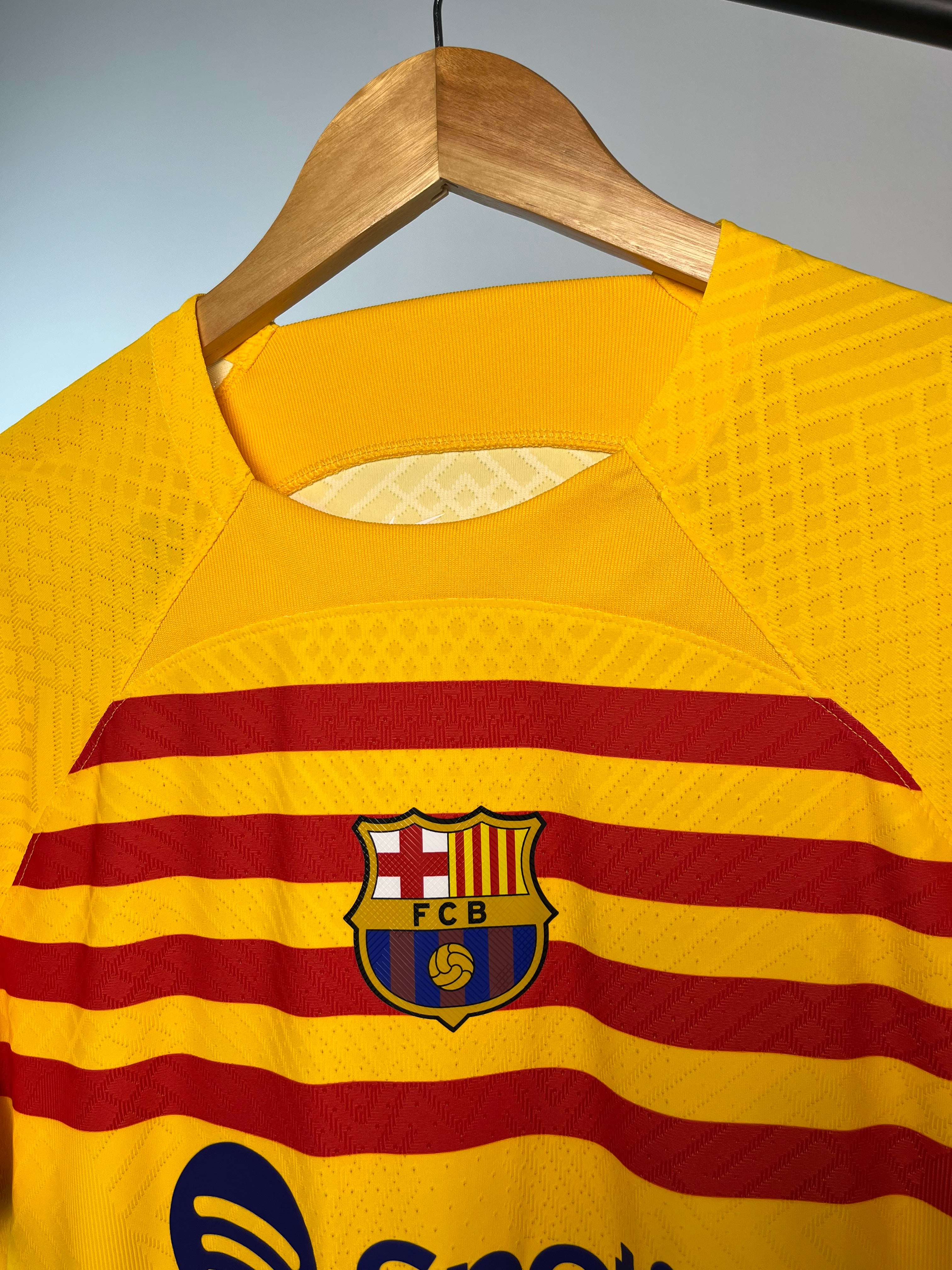 Jersey de Utilería de Robert Lewandowski | Barcelona Campeón LaLiga 2022/23 Spare Match Issued