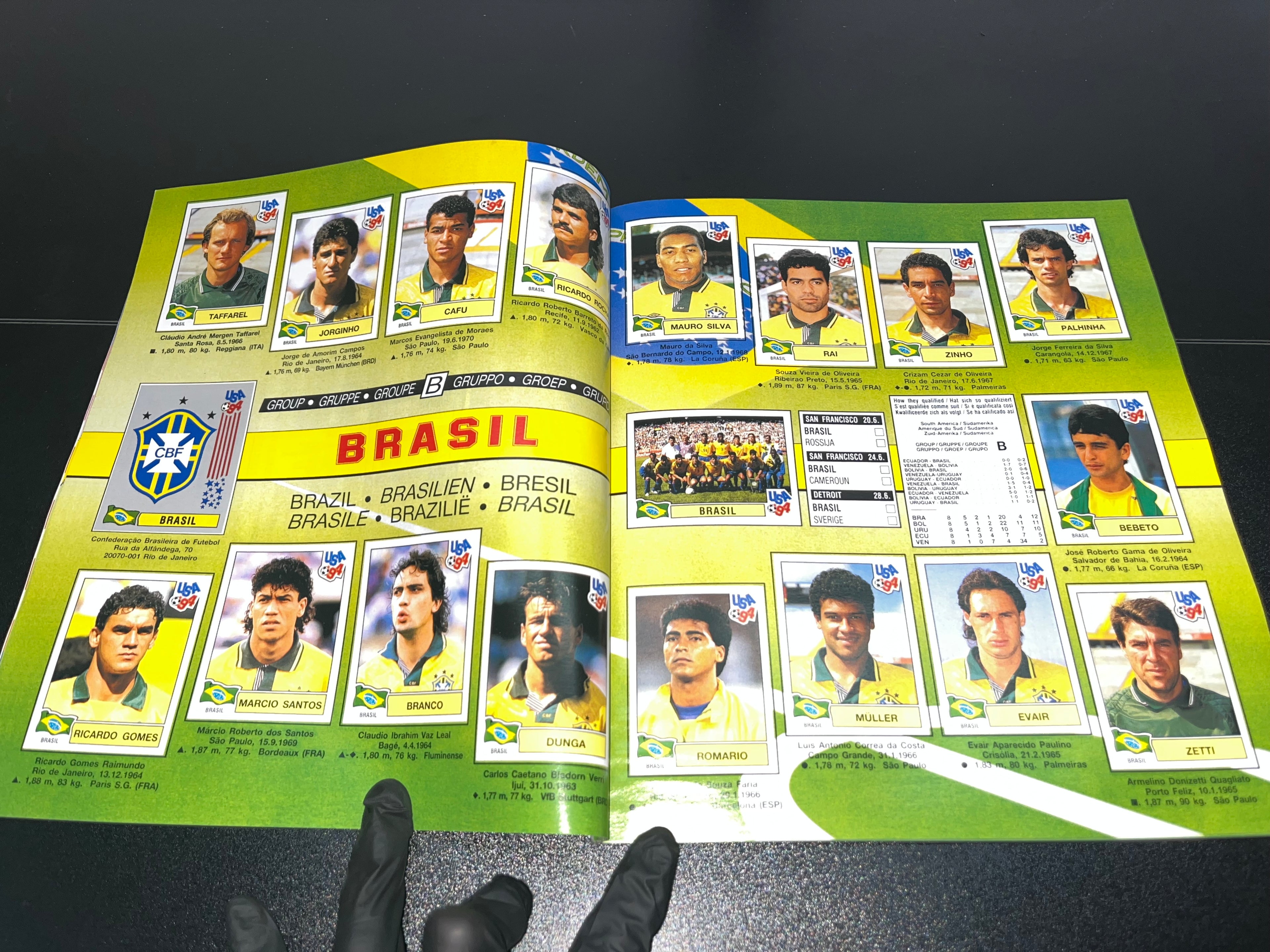 Álbum Panini Reedición USA 1994 Original 100% Lleno