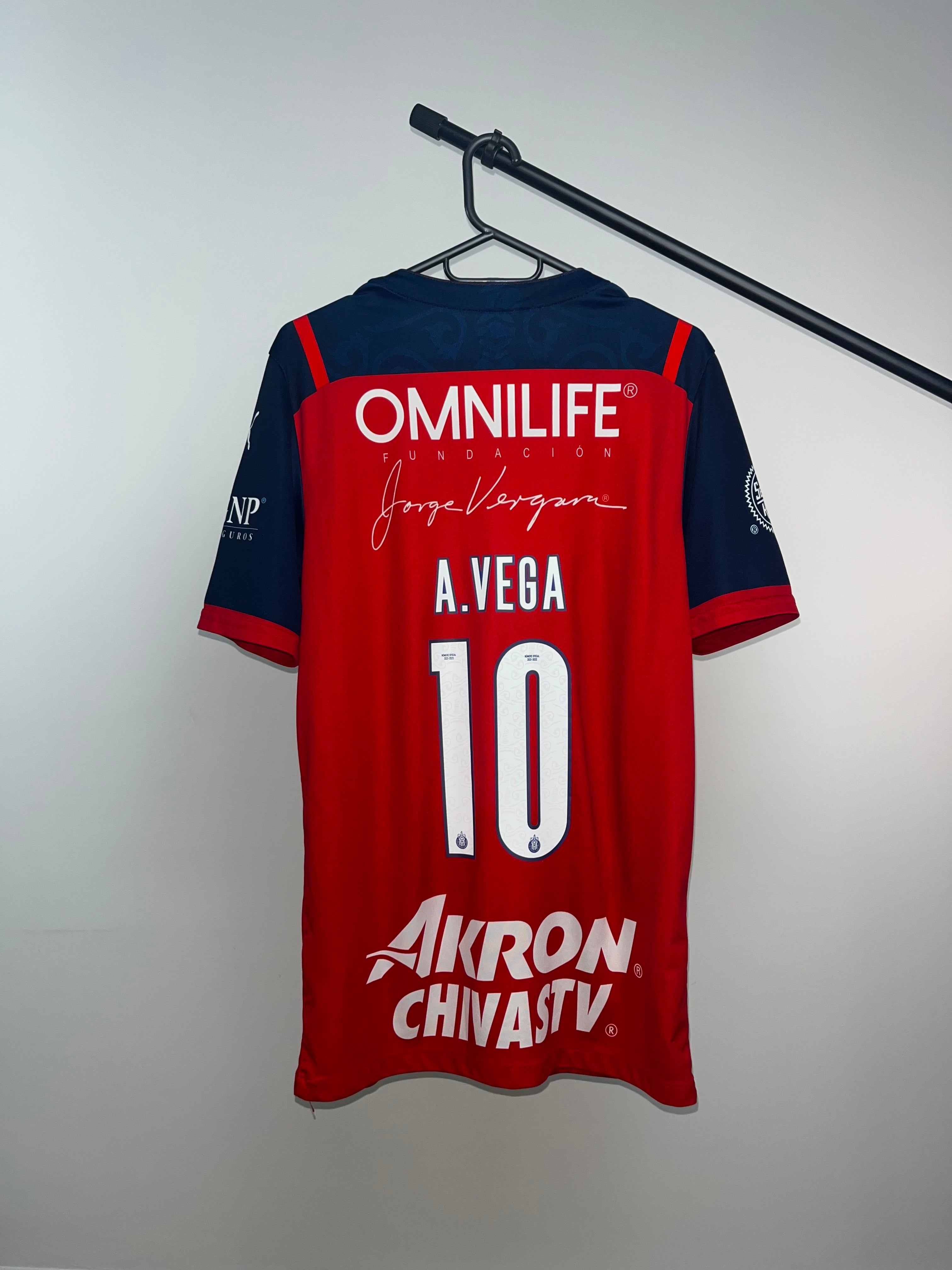 Jersey Original Chivas 2021/22 Alternativa Brizuela y Vega 705287-01 Puma (2 Opciones: Brizuela o Alexis Vega)