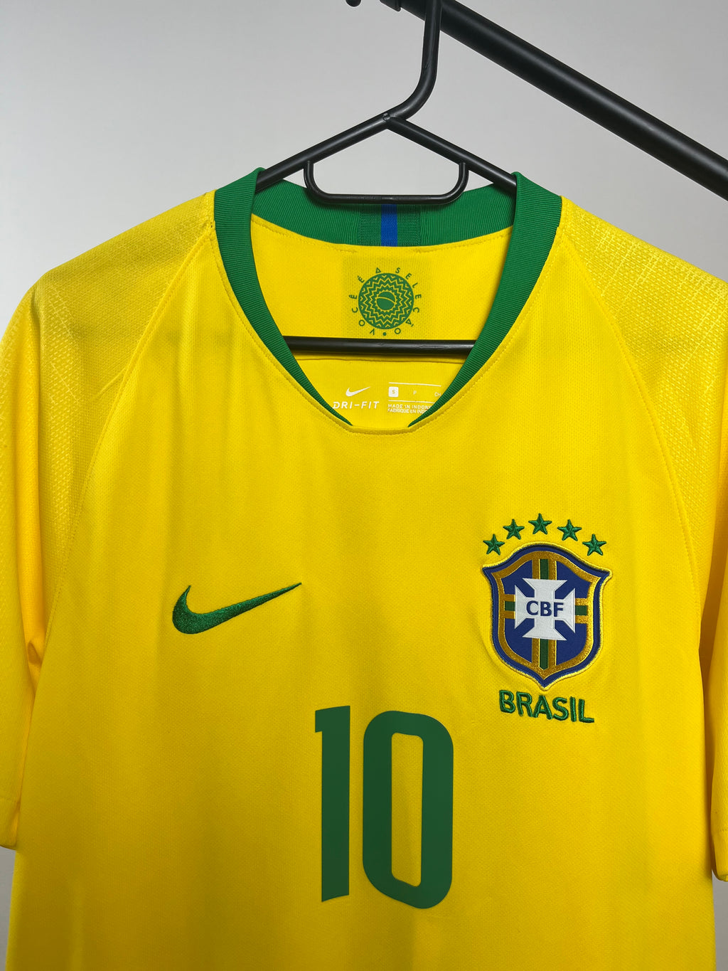 Jersey Original Brasil Mundial Rusia 2018 Local Neymar 893856-749 Nike