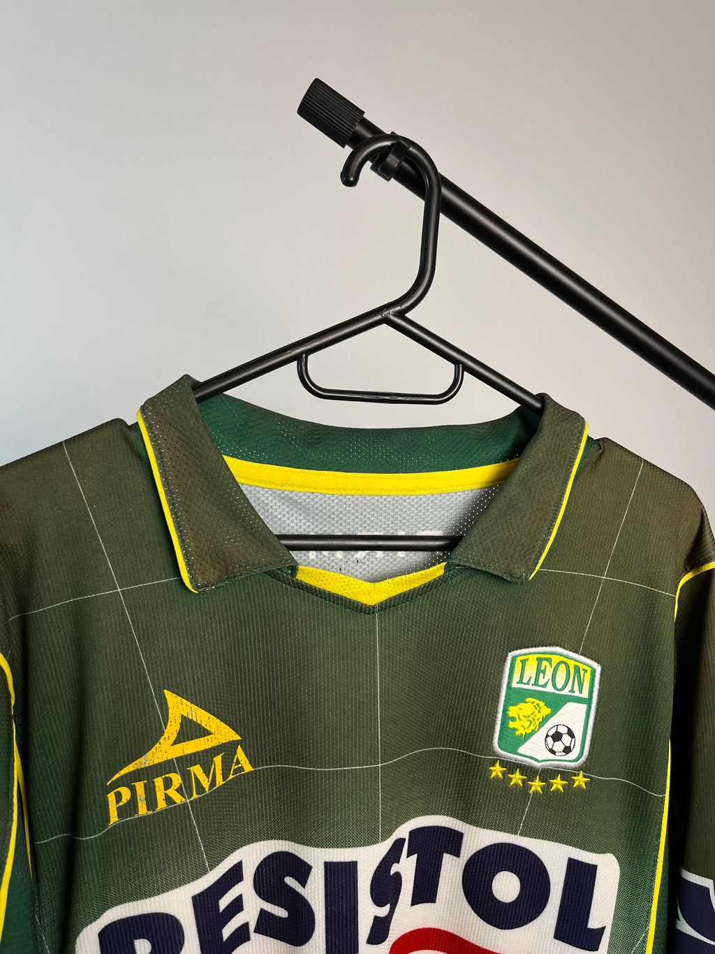 Jersey Original Leon FC 2005 Local Pirma Resistol (Retro,Vintage,Clasica)