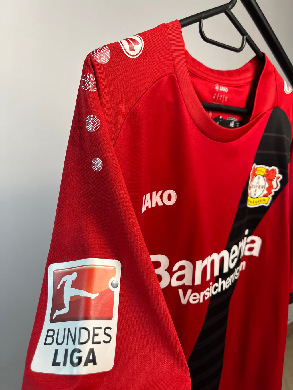 Jersey Original Bayern 04 Leverkusen 2016/17 Visita Chicharito BA4216A Jako