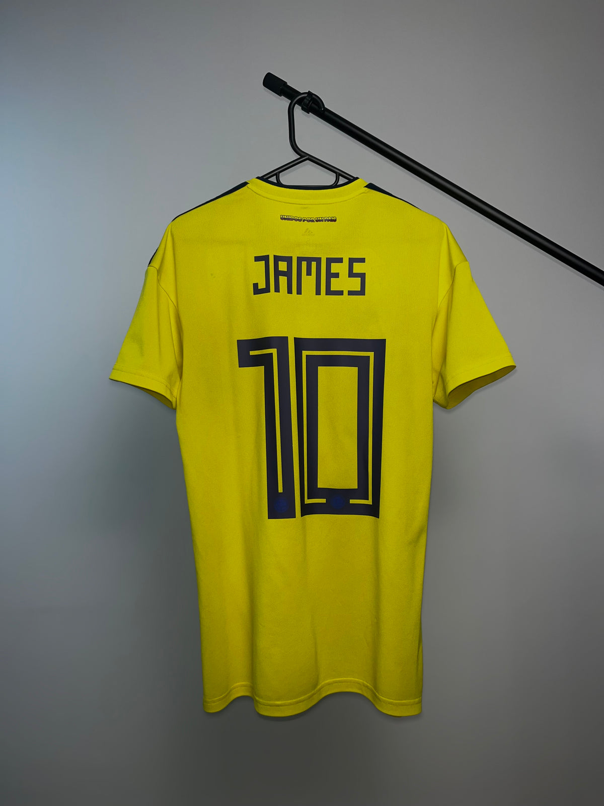 Jersey Original Colombia mundial Rusia 2018 local James CW1526 Adidas