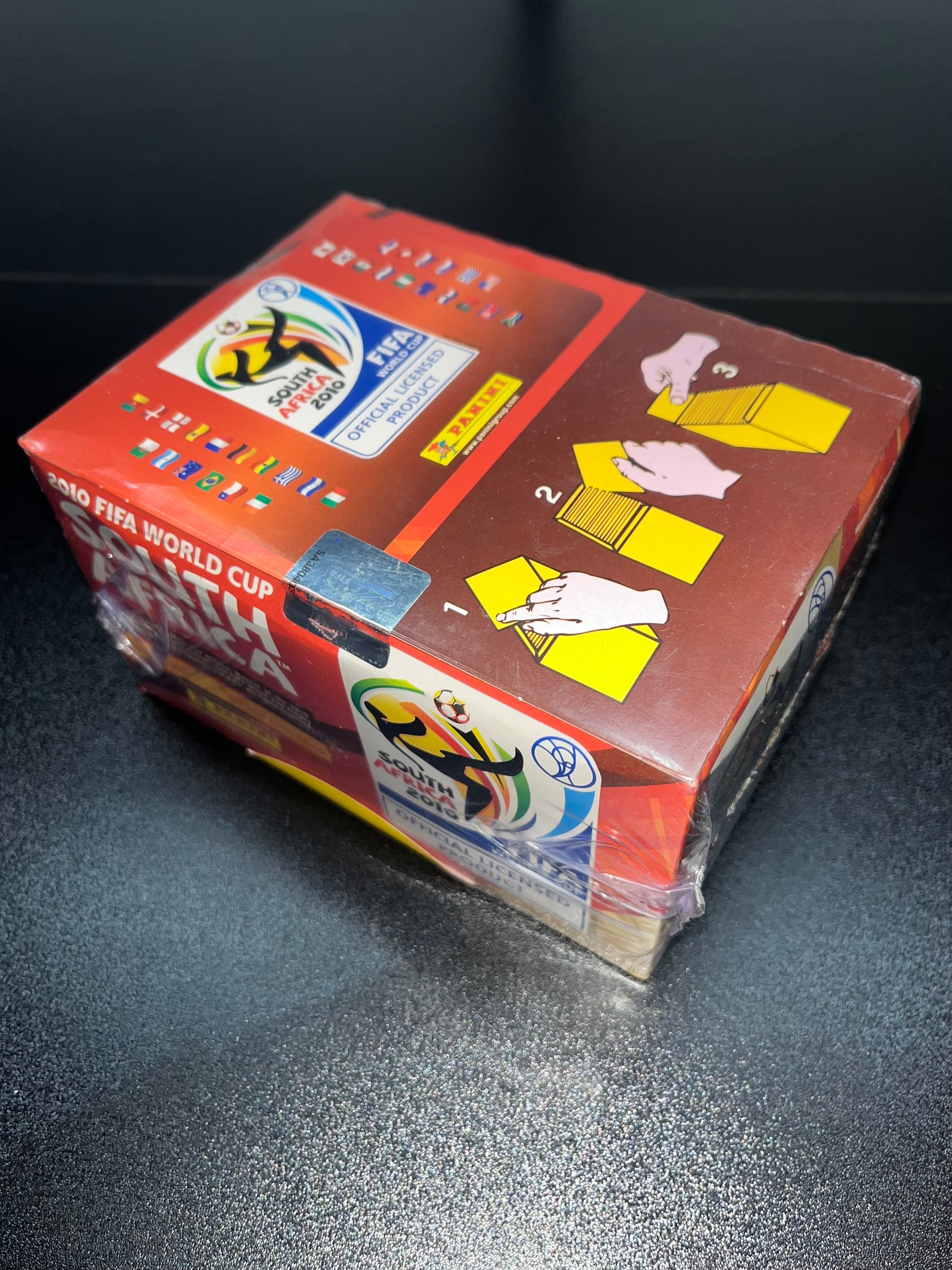 Caja Sellada Panini Mundial Sudáfrica 2010 | 100 Sobres Original