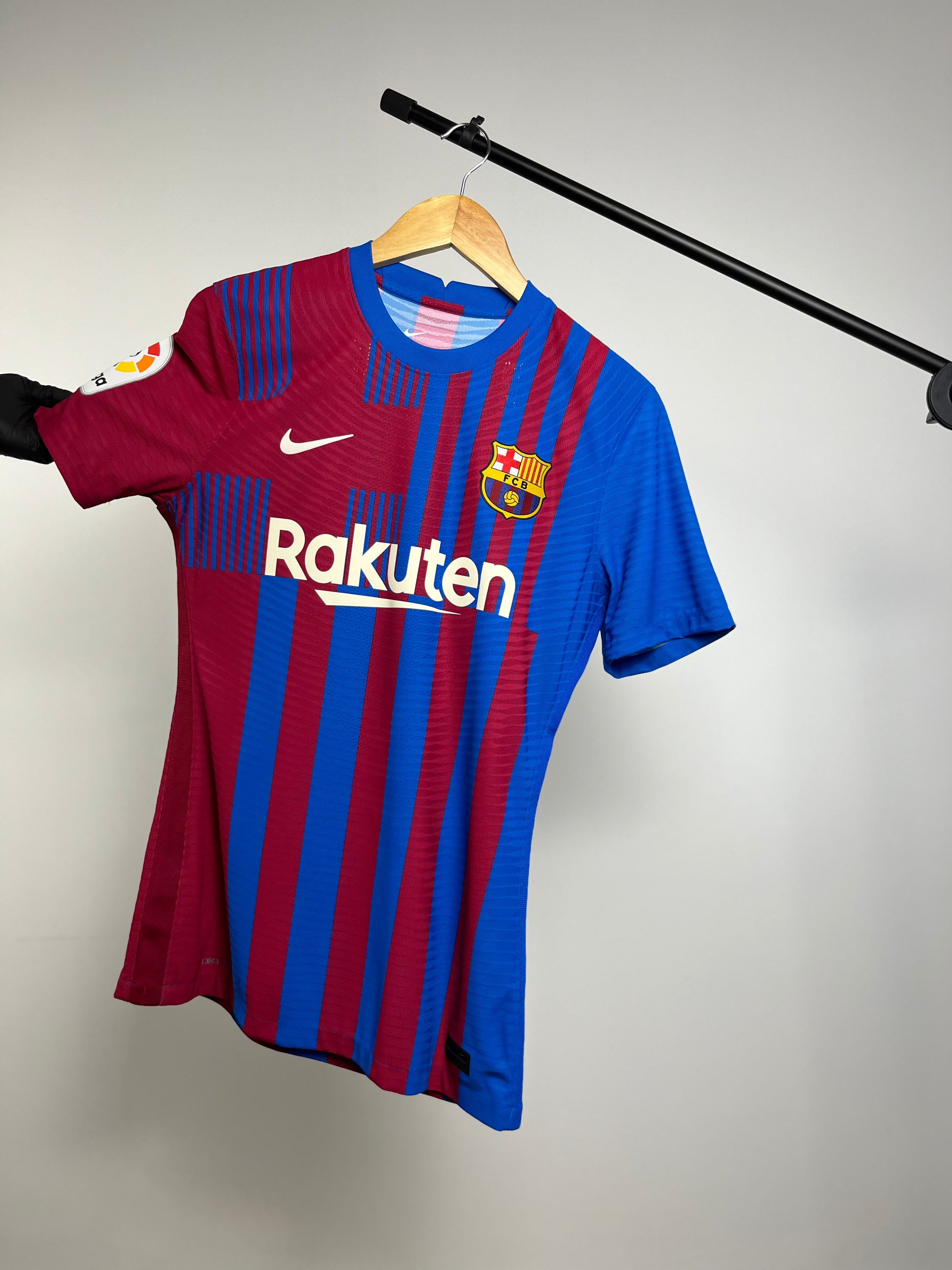 Jersey de Utilería de Gavi | Barcelona vs Atlético de Madrid 2021/22 Spare Match Issued