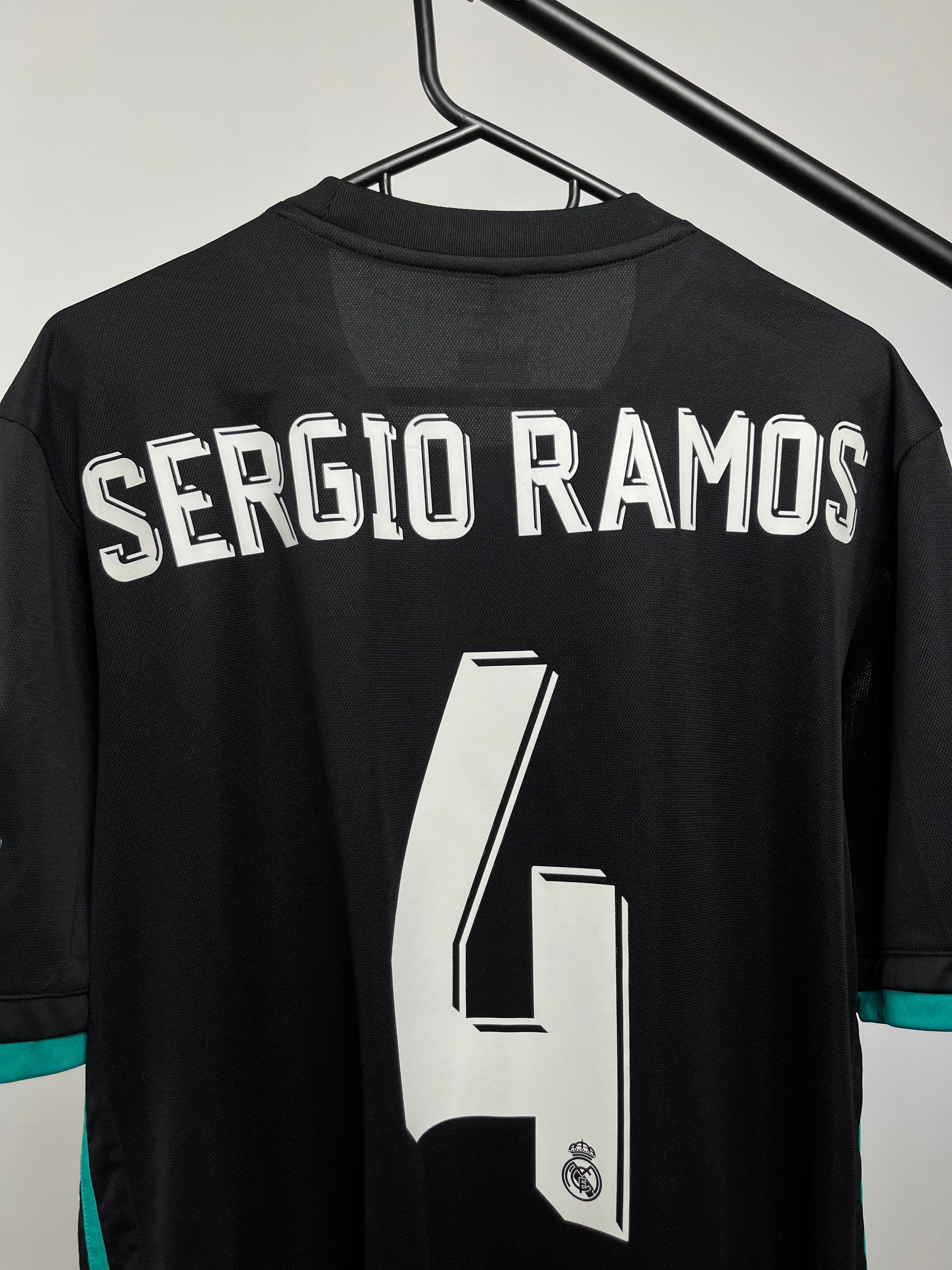 Jersey Original Real Madrid 2017/18 Visita Sergio Ramos BR3543 Adidas