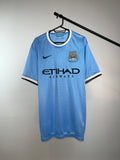 Jersey Original Manchester City 2013/14 Local Kun Aguero 574863-489 Nike