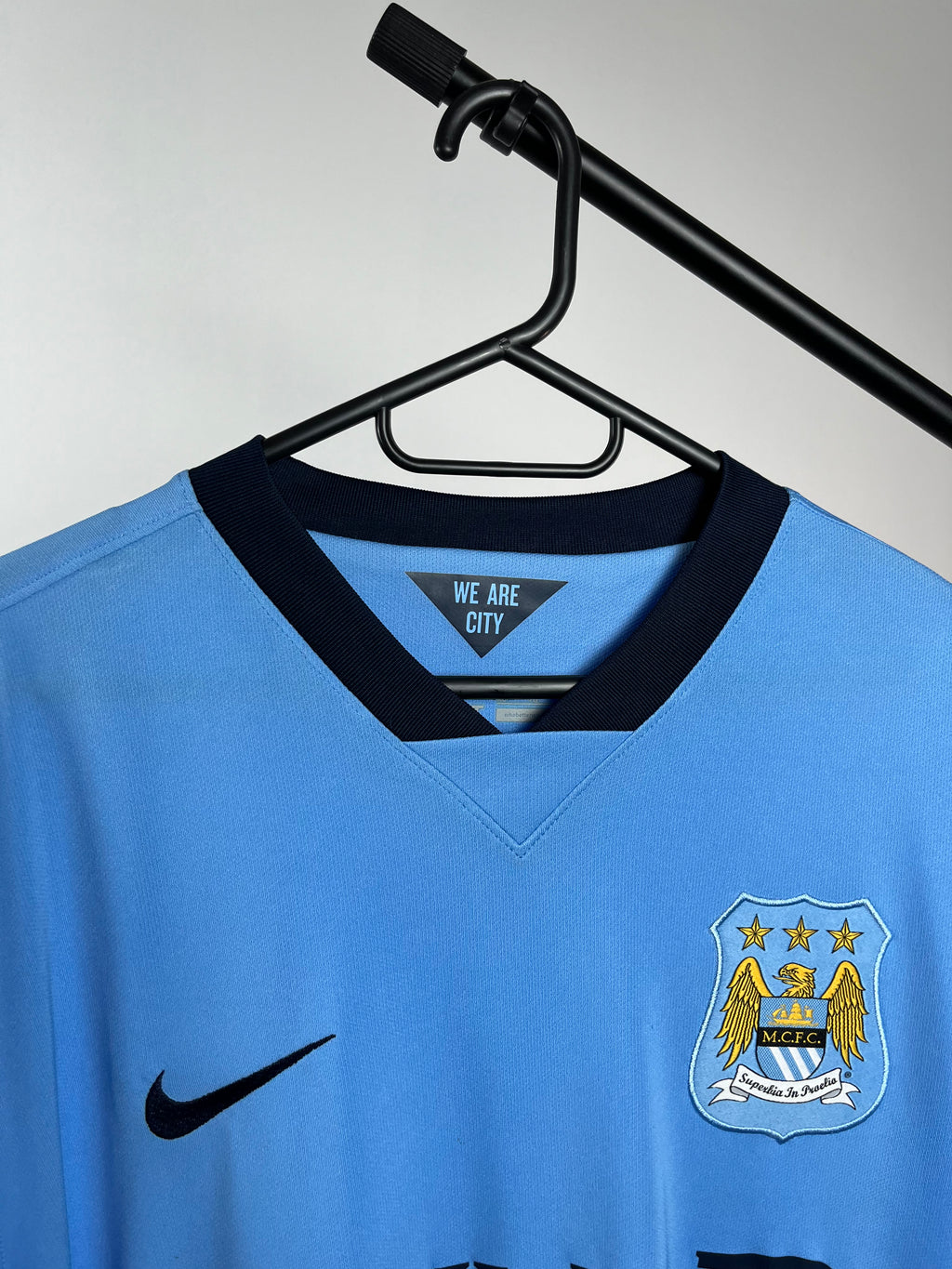 Jersey Original Manchester City 2014/15 Local Kun Aguero 611050-489 Nike