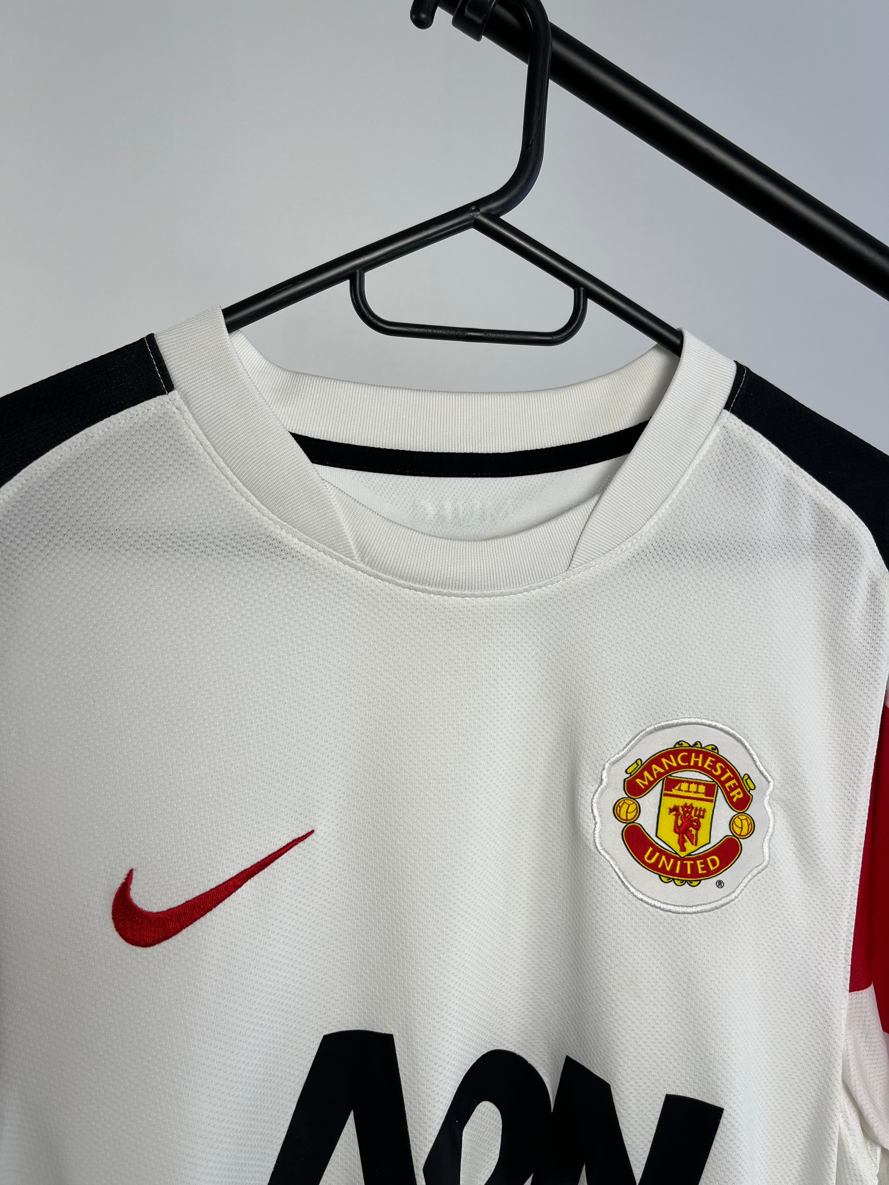 Jersey Original Manchester United 2010/11 Visita Chicharito 382997-105 Nike