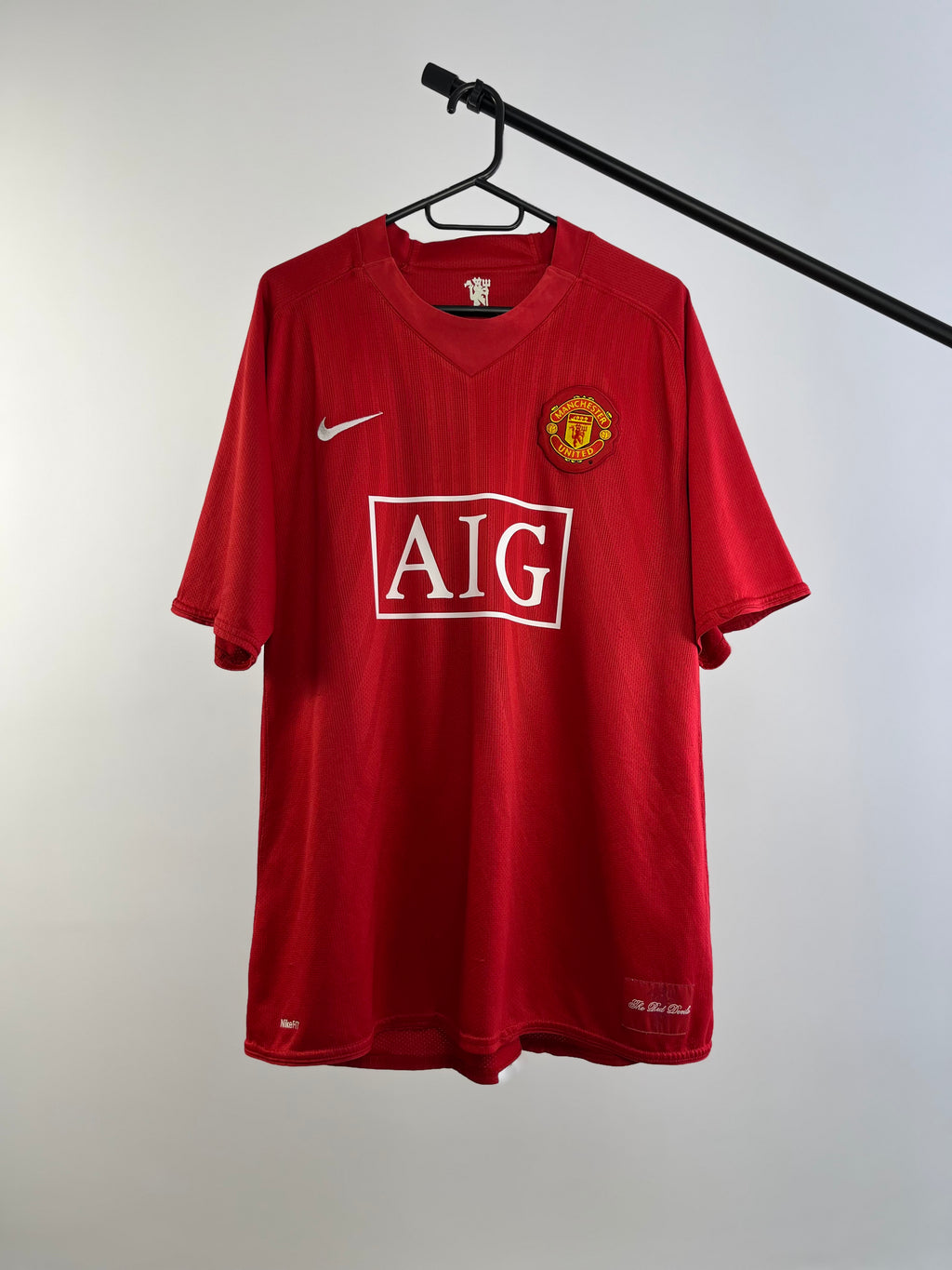 Jersey Original Manchester United UCL 2007/2008 Local Cristiano Ronaldo 237924-666 Nike