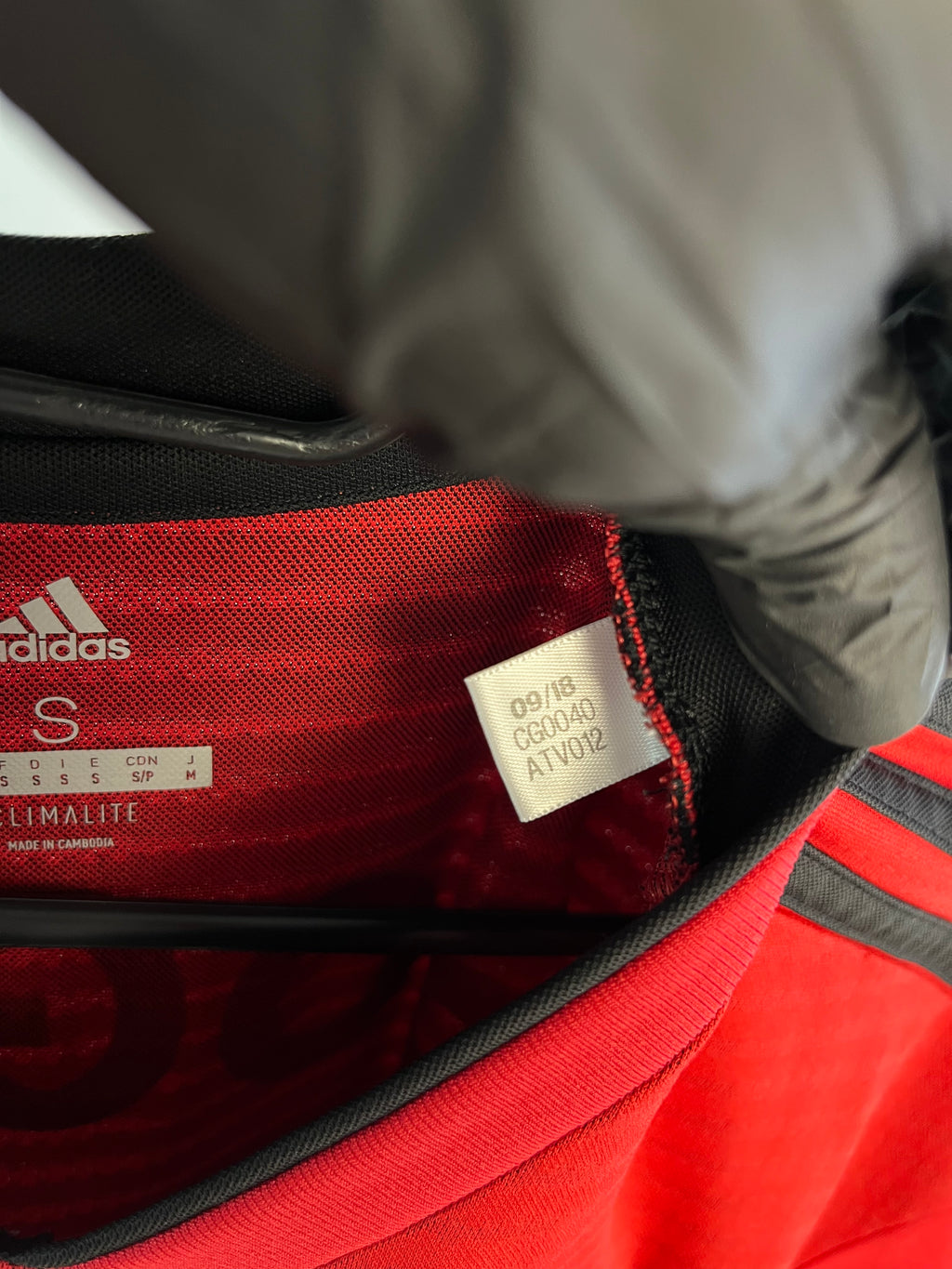 Jersey Original Manchester United 2018/19 Local Pogba CG0040 Adidas