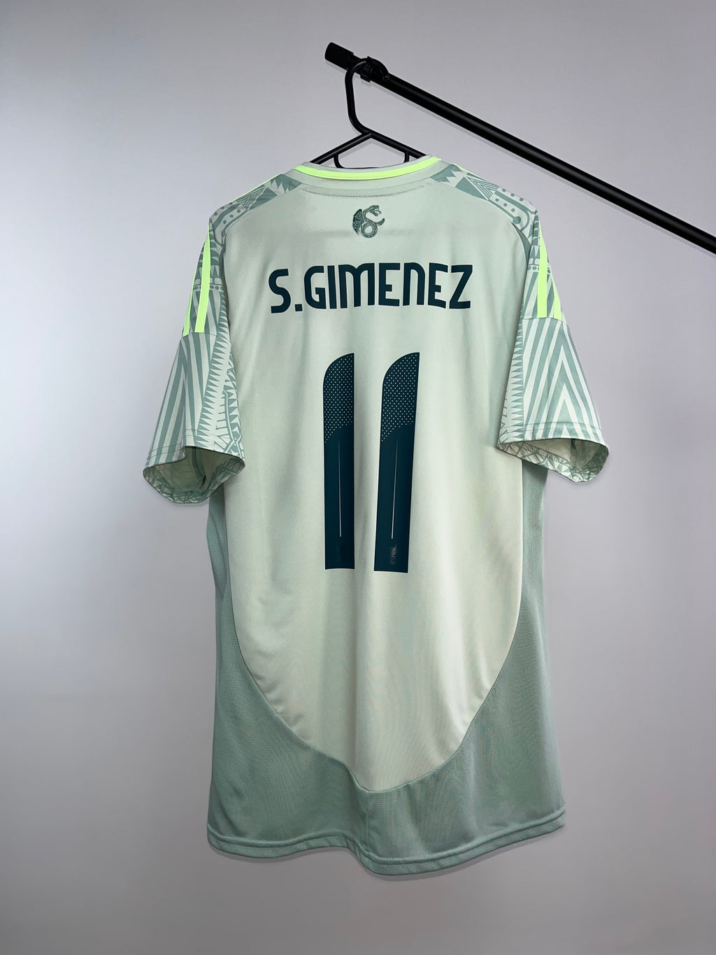 Jersey Original Mexico 2024 Visita IP6384 Adidas Raul o Santi (Escoger Dorsal)