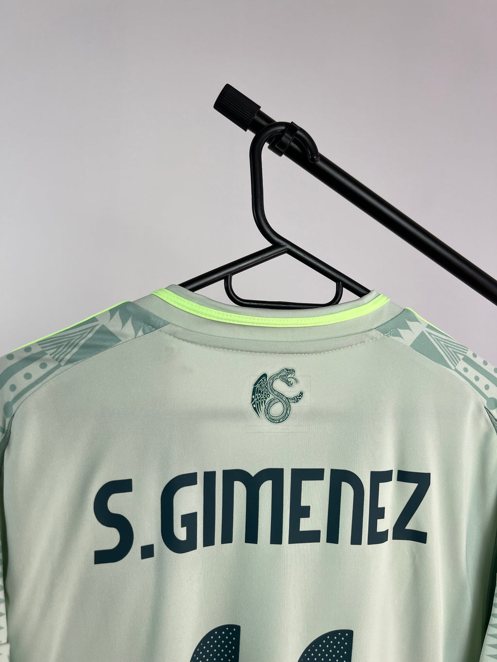 Jersey Original Mexico 2024 Visita IP6384 Adidas Raul o Santi (Escoger Dorsal)
