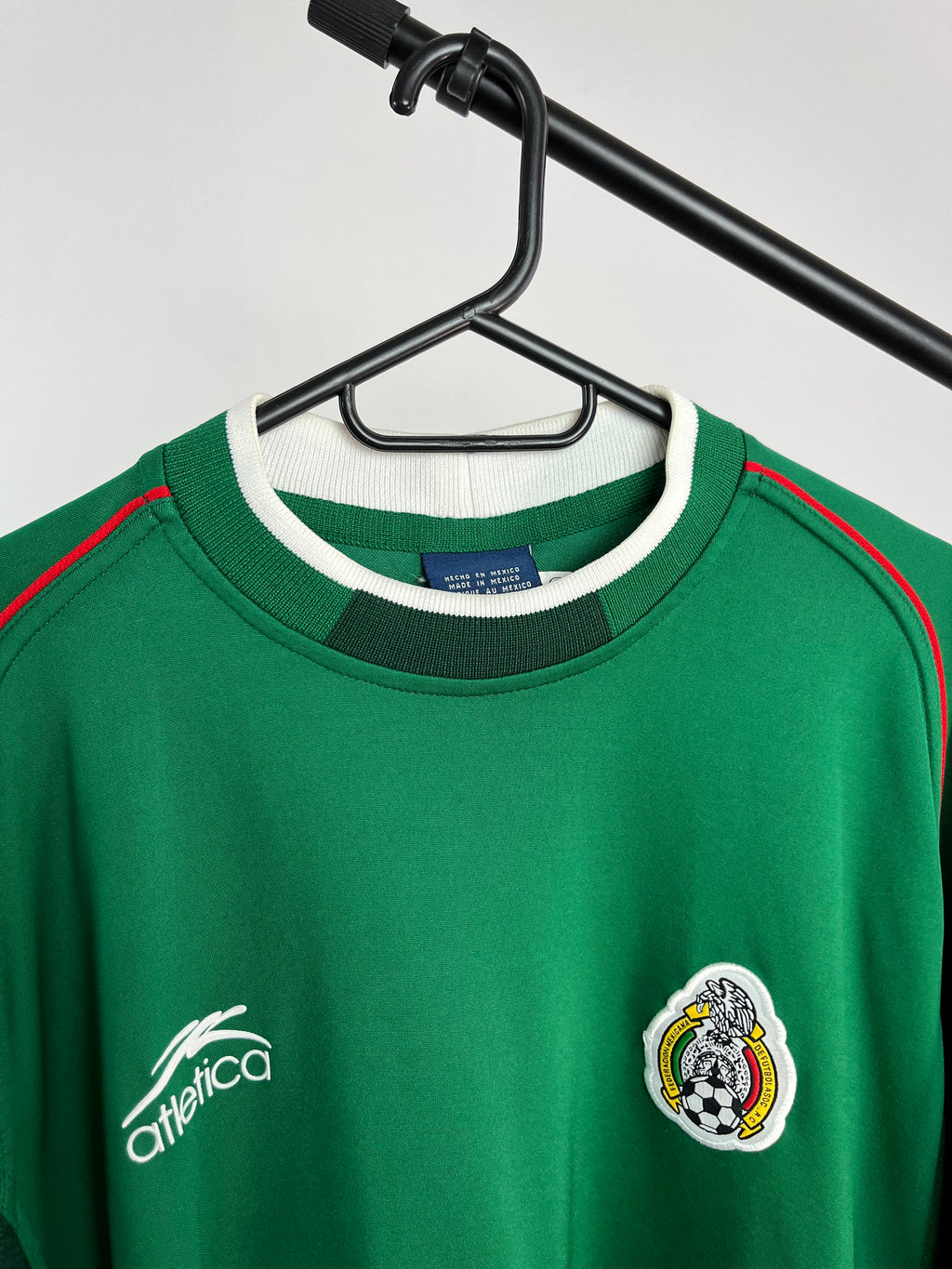 Jersey Original Mexico 2001/02 Local Atletica (Retro,Vintage,Clasica)