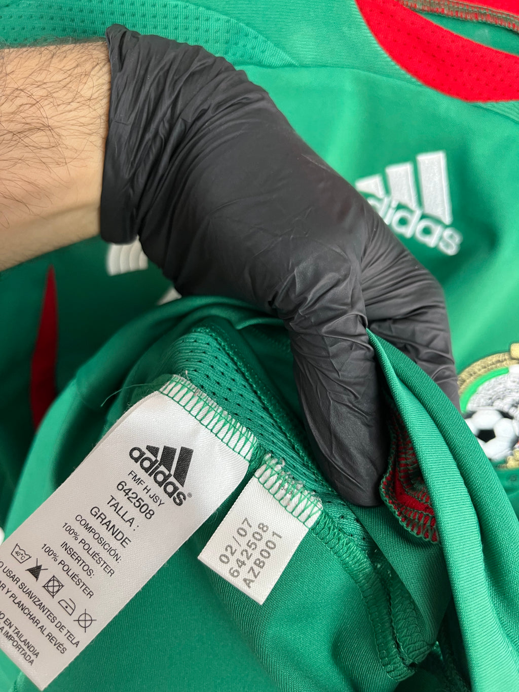 Jersey Original Mexico 2007/08 Local Neri Castillo 642508 Adidas