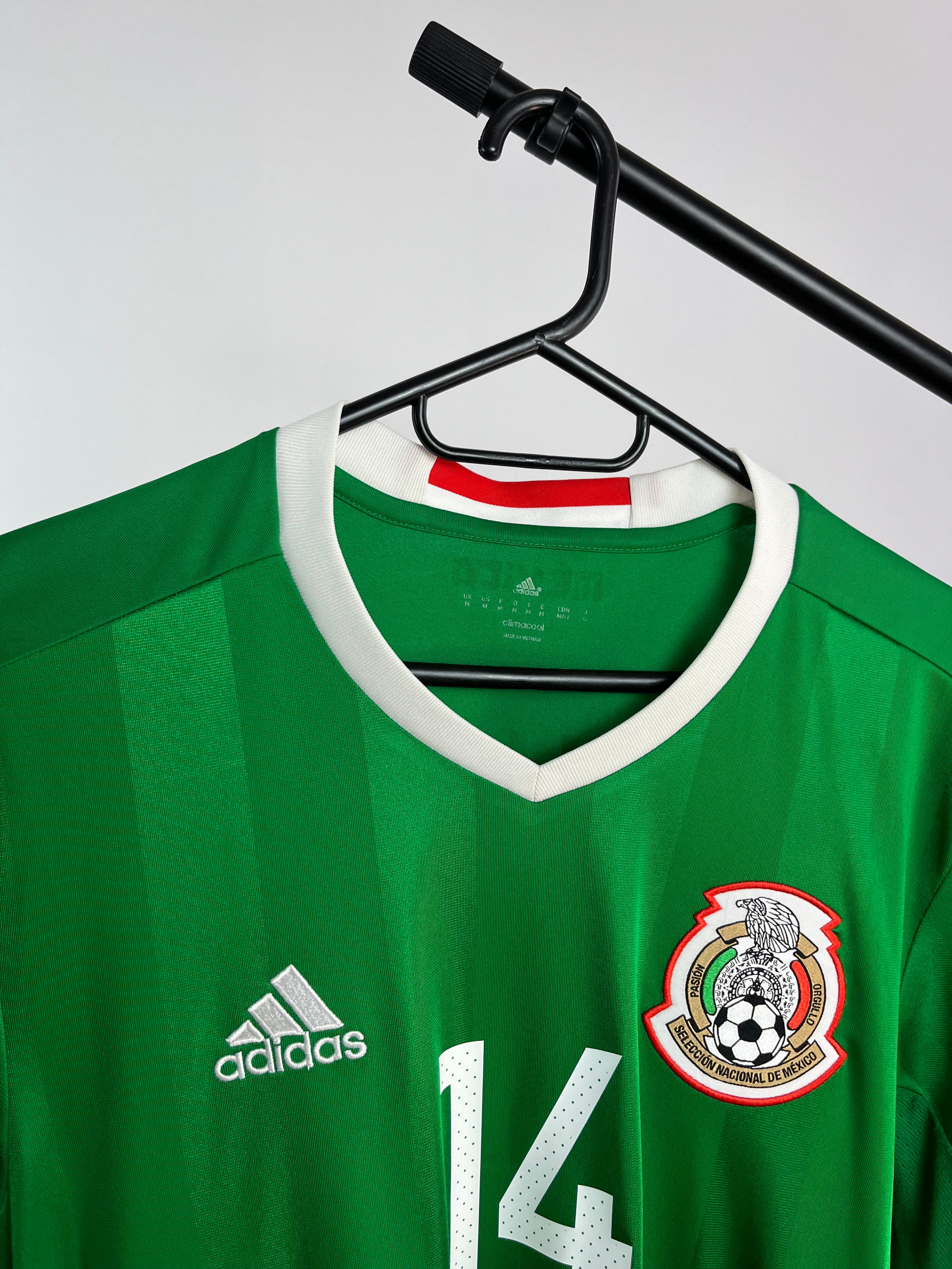 Jersey Original Mexico Copa America 2016/17 Local Chicharito AC2723 Adidas