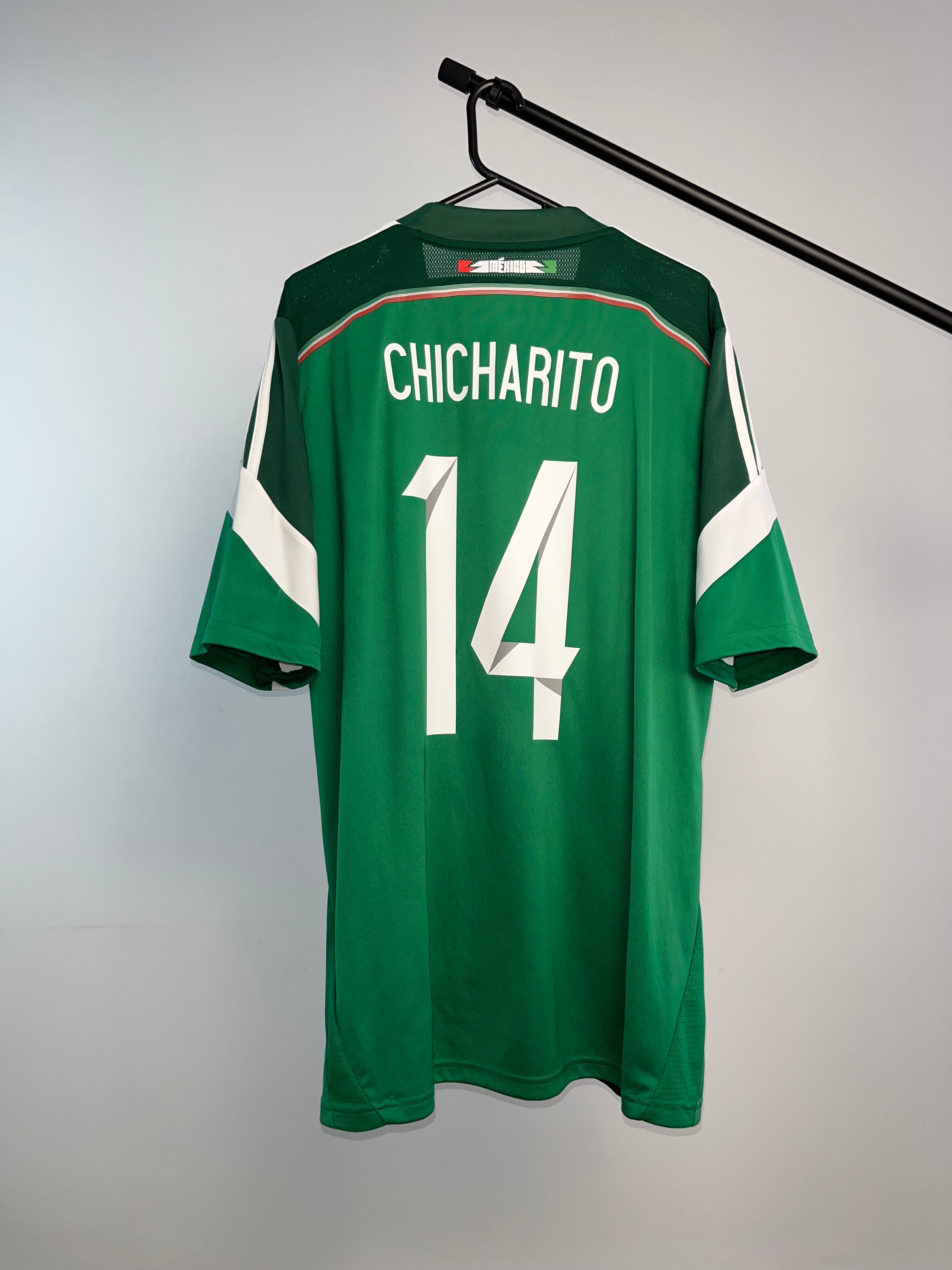 Jersey Original Mexico Mundial 2014 Local Chicharito G86985 Adidas