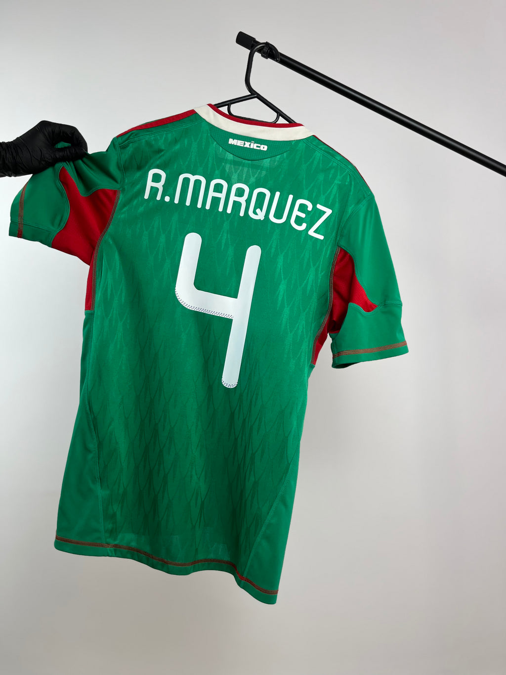 Jersey Original Mexico Mundial Sudafrica 2010 Local R. Marquez P31410 Adidas