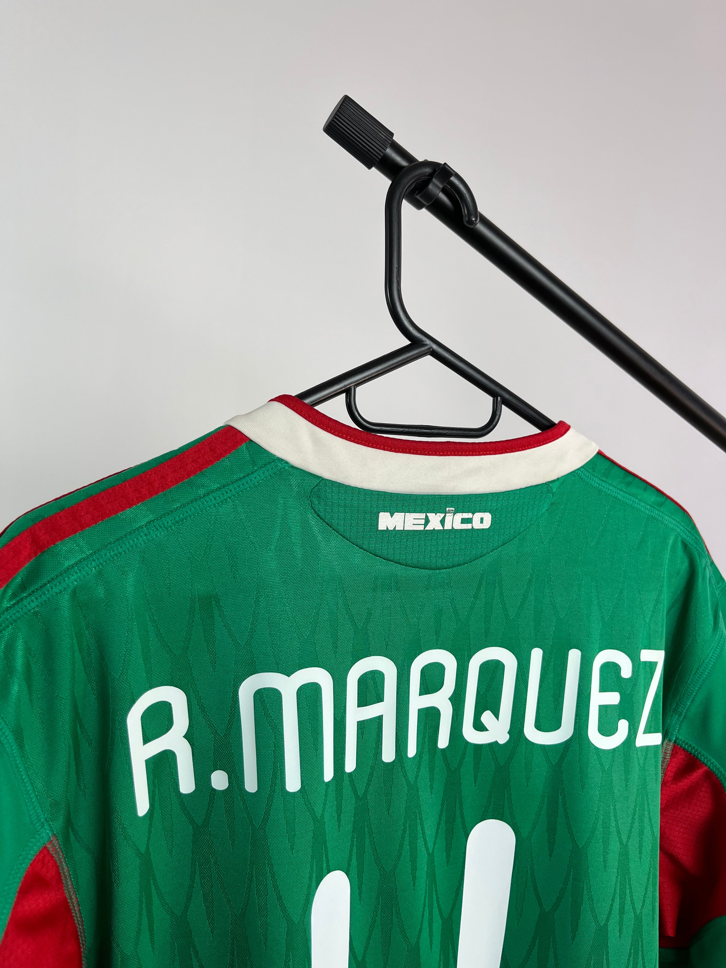 Jersey Original Mexico Mundial Sudafrica 2010 Local R. Marquez P31410 Adidas