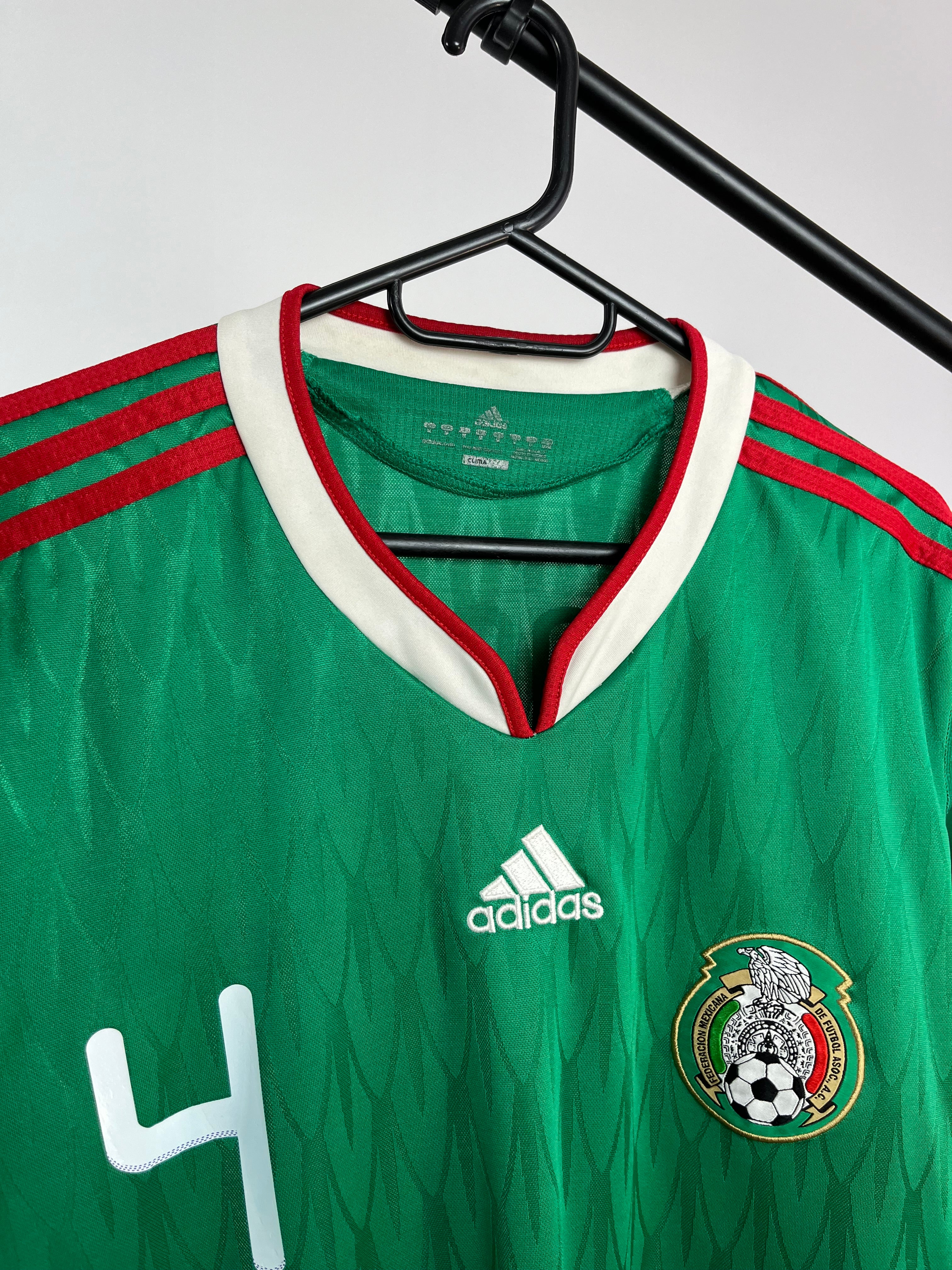 Jersey Original Mexico Mundial Sudafrica 2010 Local R. Marquez P31410 Adidas