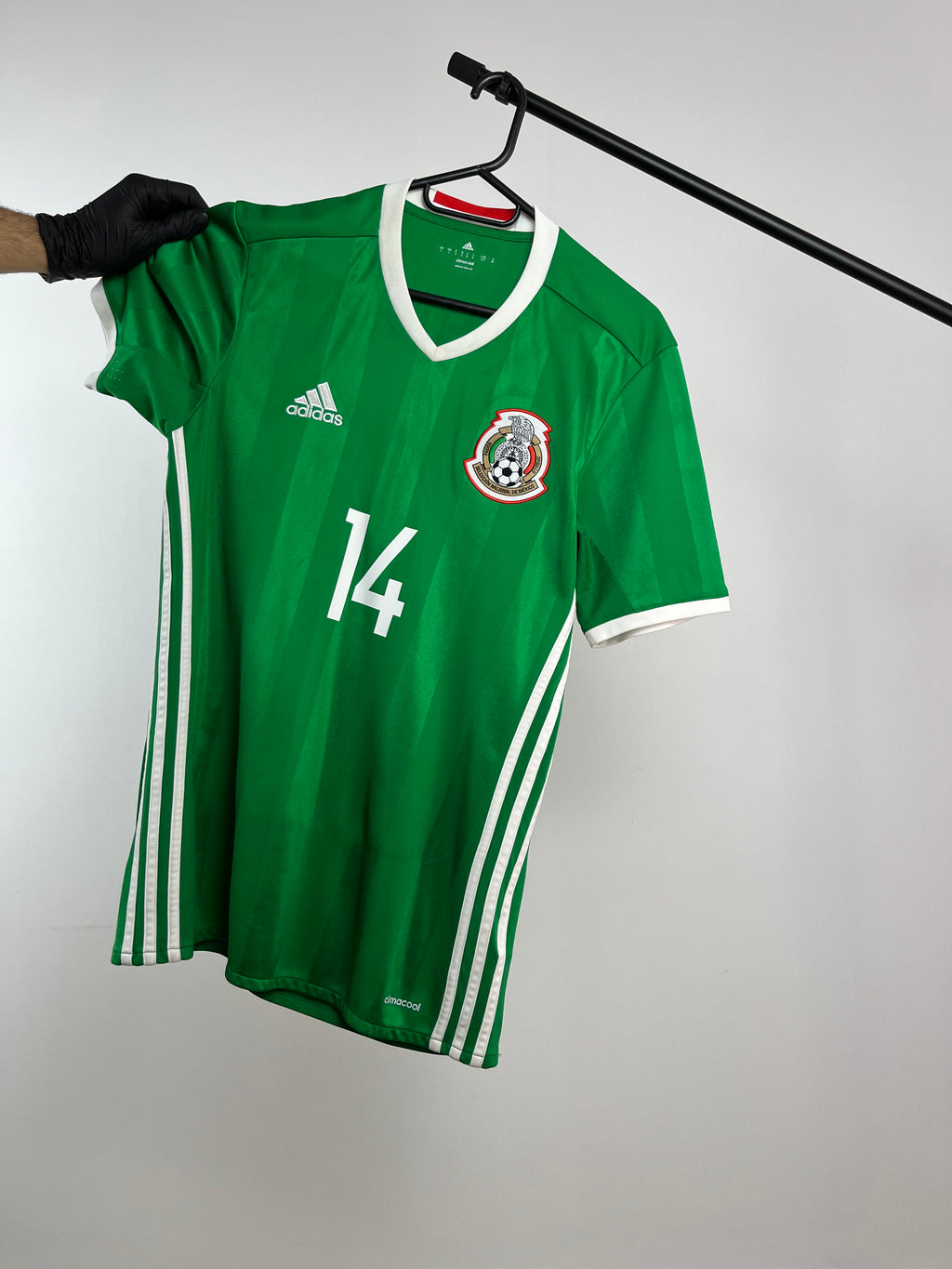 Jersey Original Mexico Copa America 2016/17 Local Chicharito AC2723 Adidas