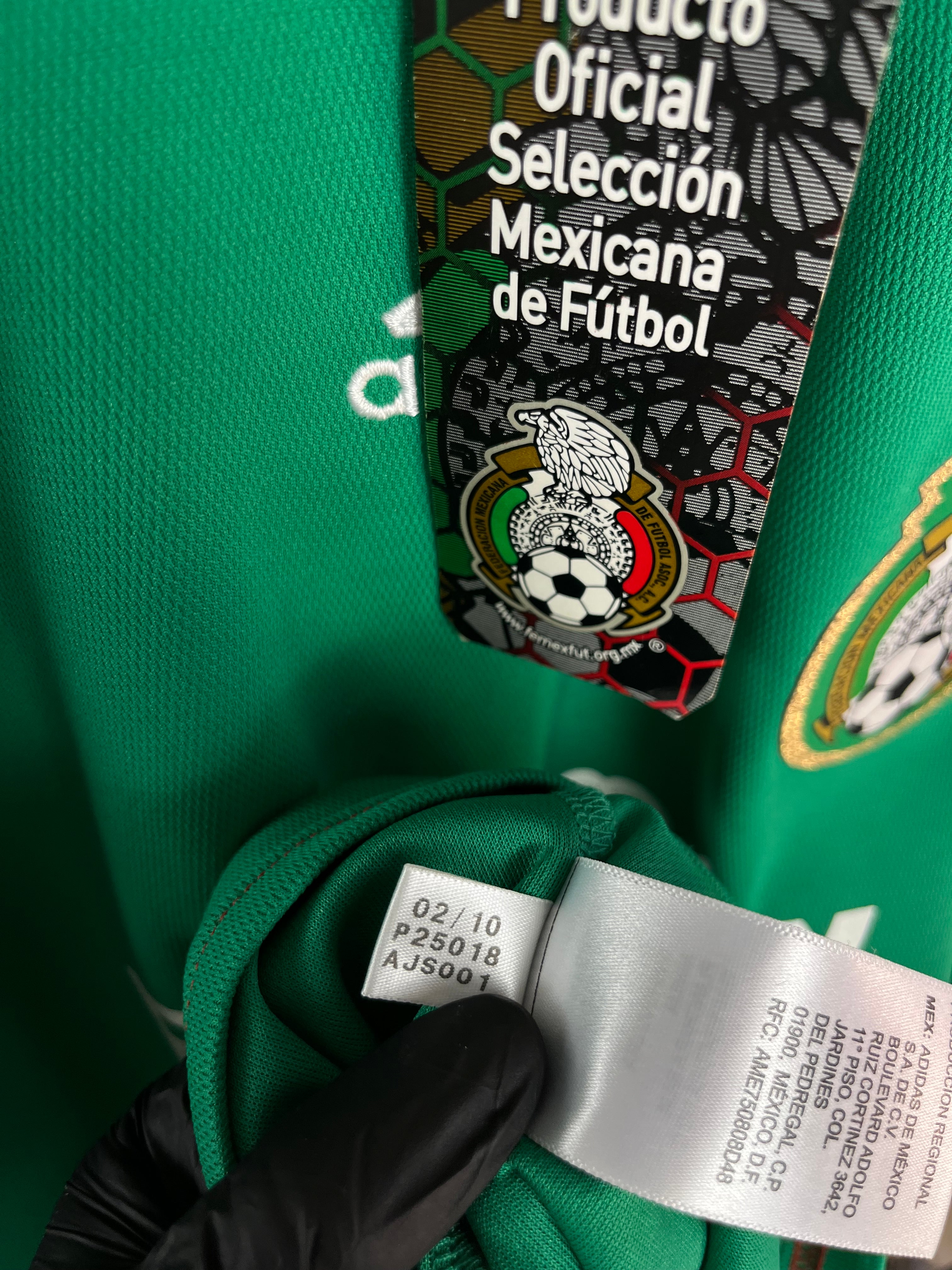 Jersey Original Mexico 2010 P25018 Adidas