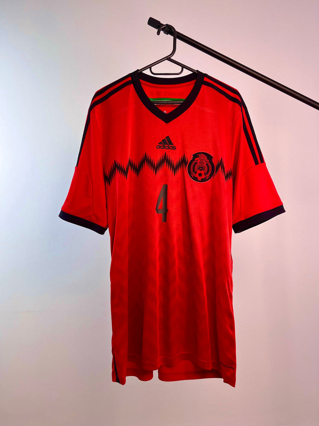 Jersey Original Mexico Mundial 2014 Visita Rafa Marquez D88457 G74508 Adidas (Roja)