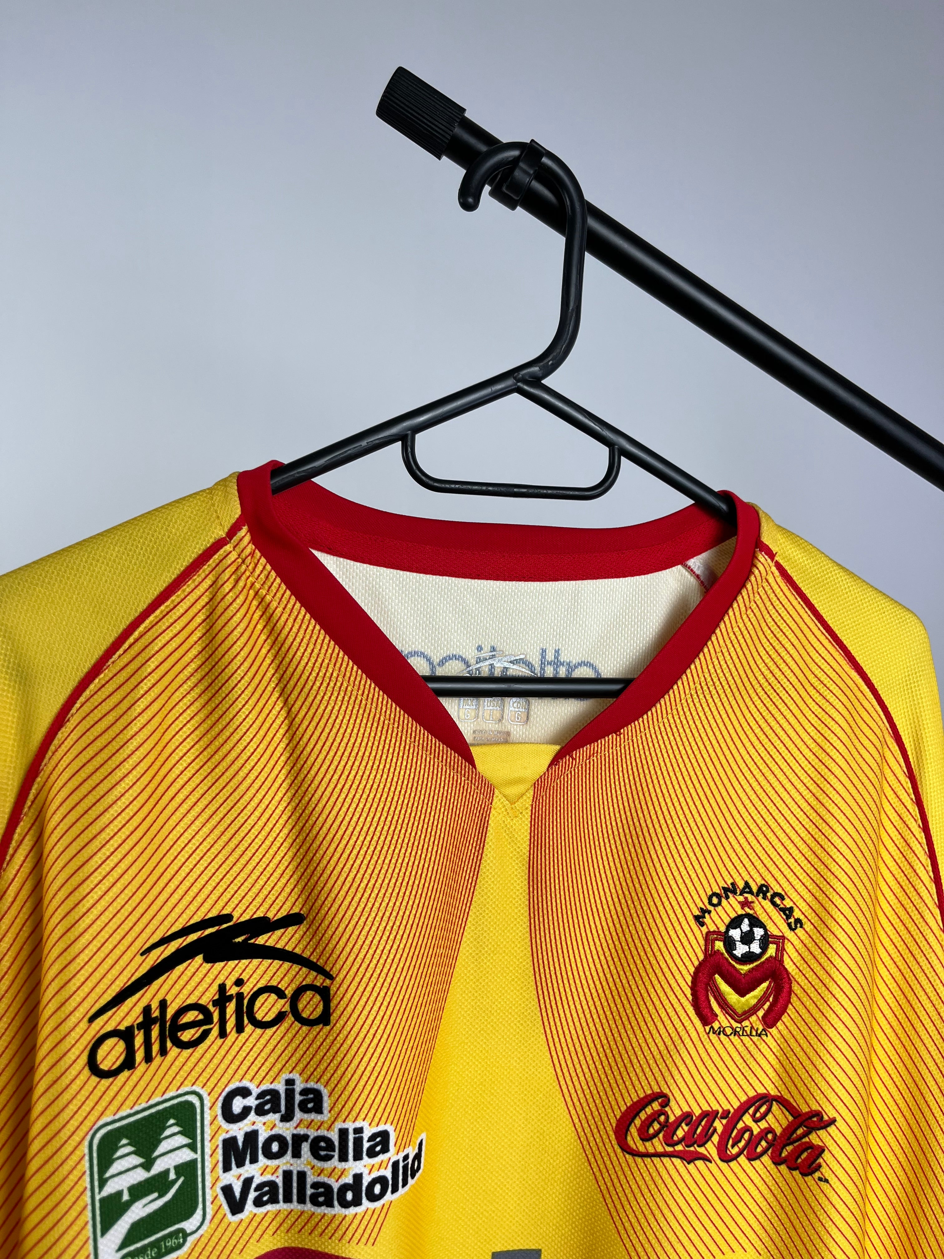 Jersey Original Monarcas Morelia 2004 Local Atletica (Retro,Vintage,Clasica)