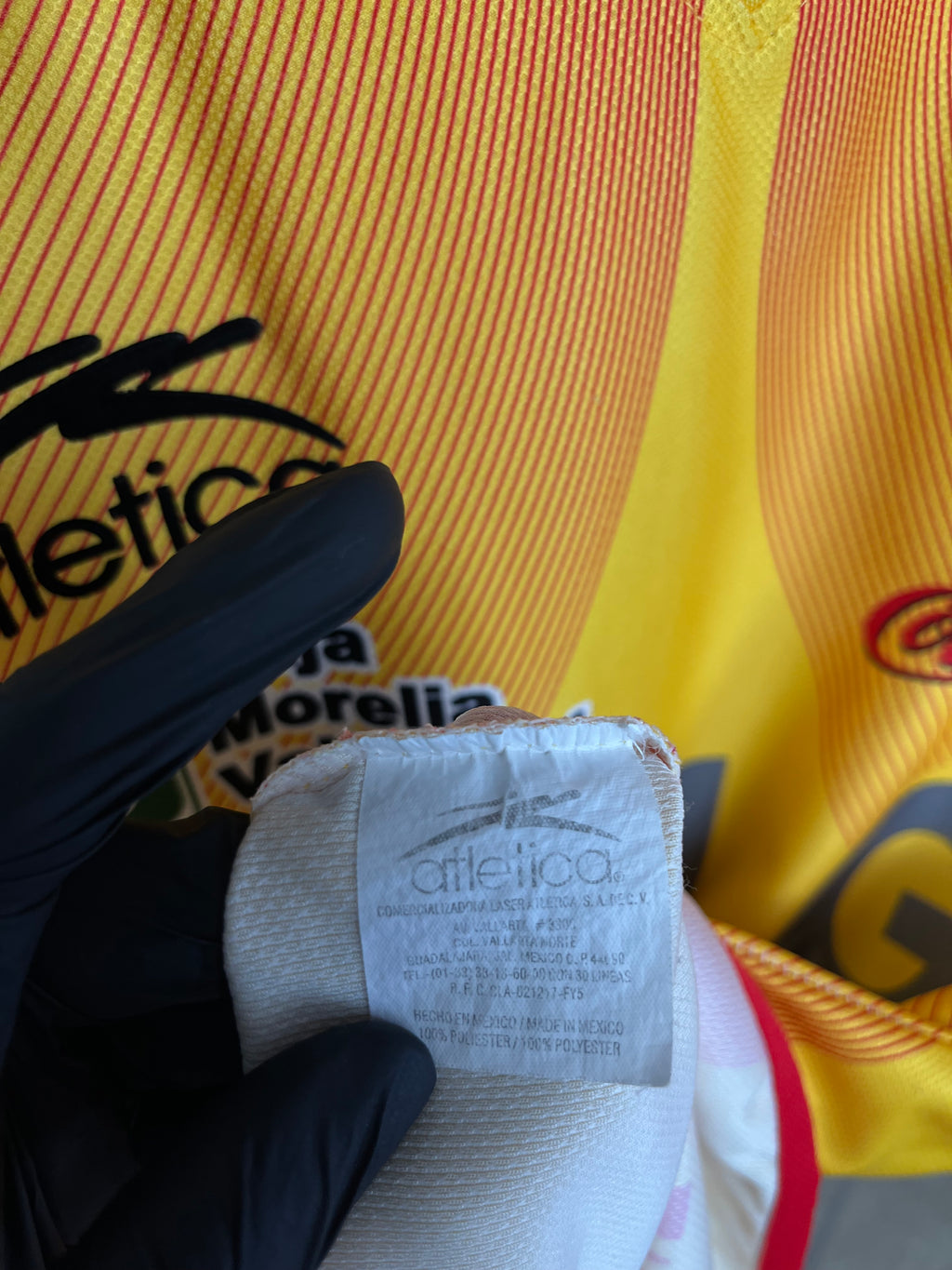 Jersey Original Monarcas Morelia 2004 Local Atletica (Retro,Vintage,Clasica)