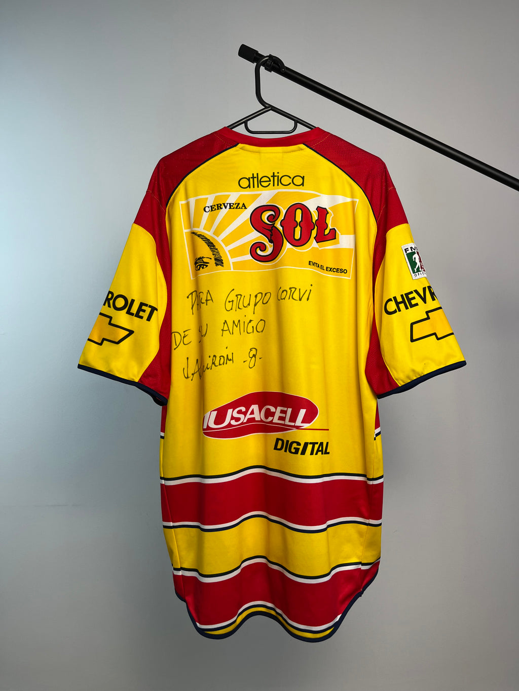 Jersey Original Monarcas Morelia 2002/03 Local Atletica (Retro,Vintage,Clasica)