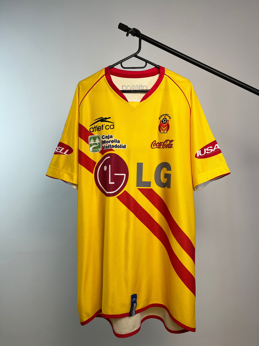 Jersey Original Monarcas Morelia 2007/08 Local Atletica (Retro,Vintage,Clasica) (Copia)