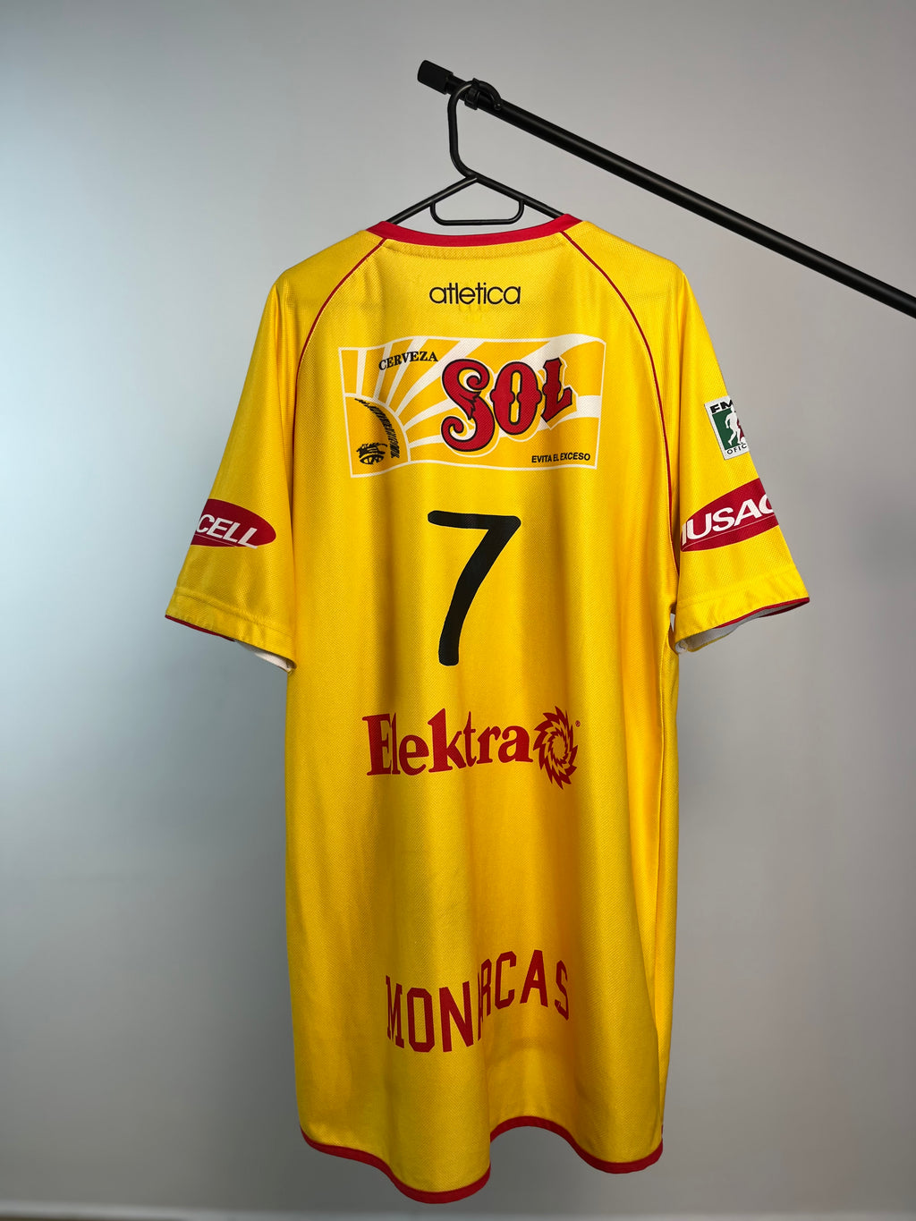 Jersey Original Monarcas Morelia 2007/08 Local Atletica (Retro,Vintage,Clasica) (Copia)