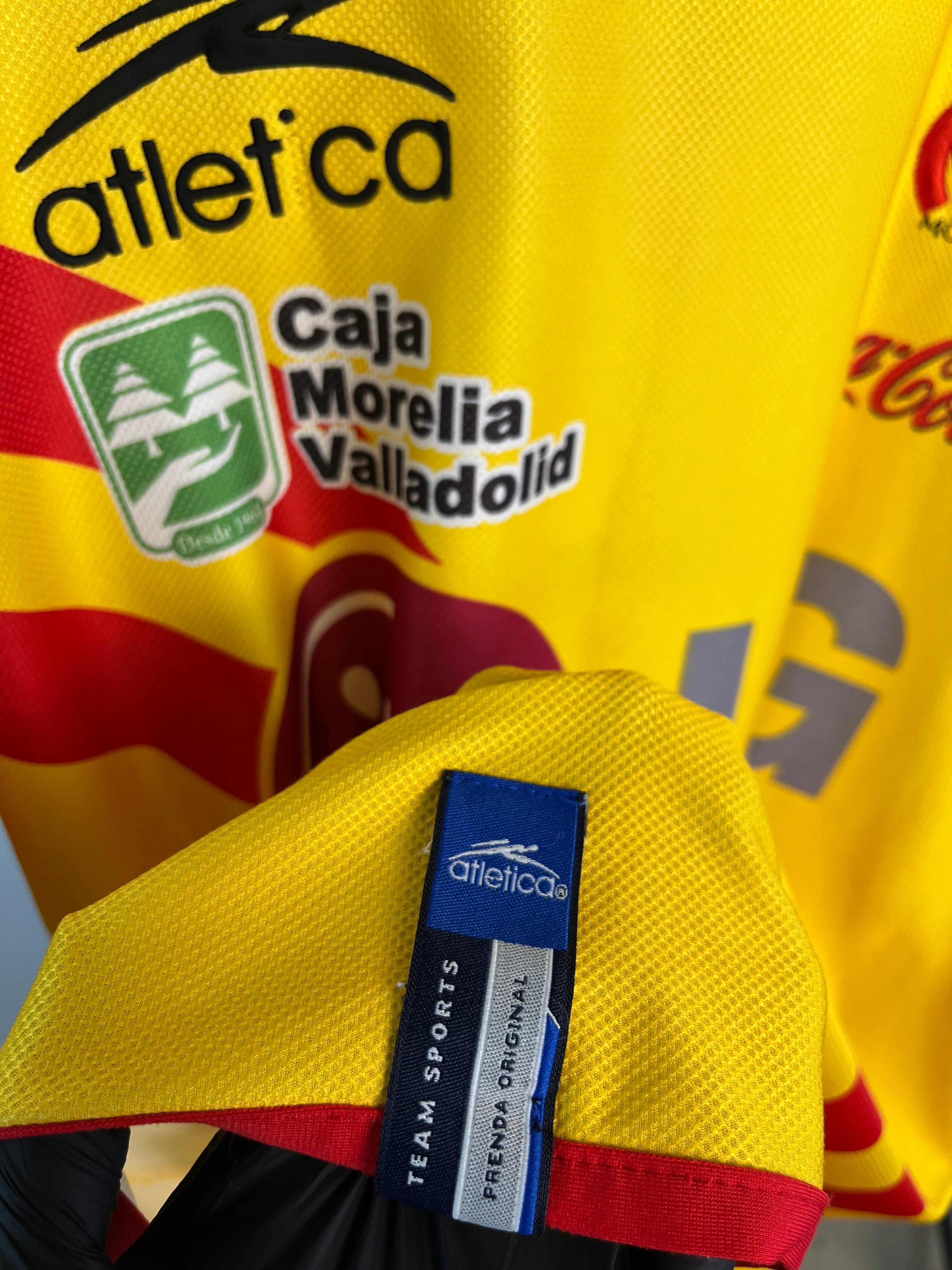Jersey Original Monarcas Morelia 2007/08 Local Atletica (Retro,Vintage,Clasica) (Copia)