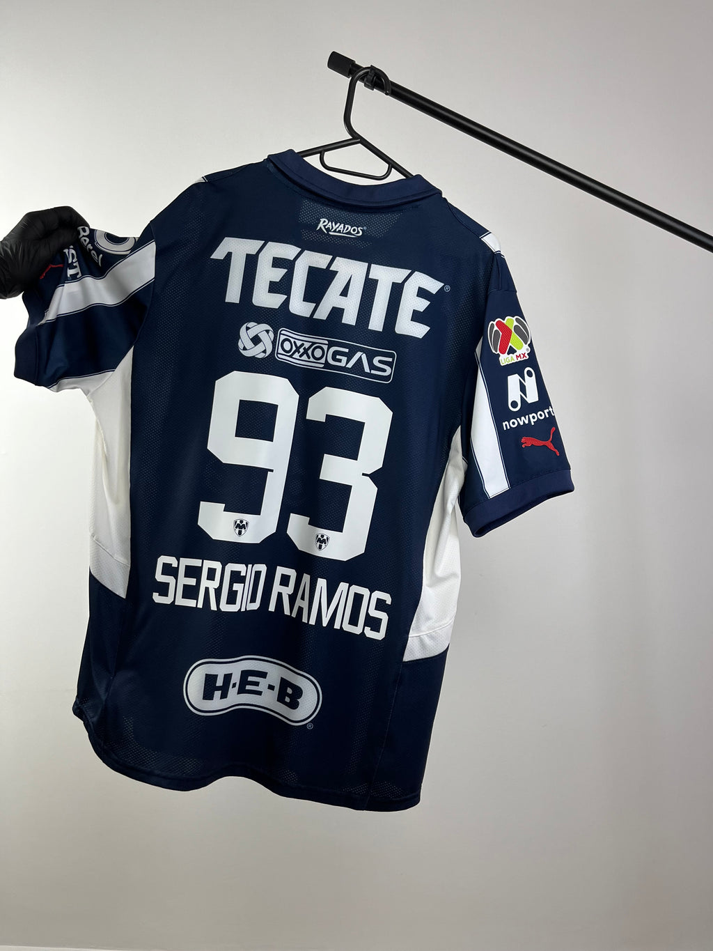 Jersey Original Rayados Monterrey 2024/25 Local Sergio Ramos 706217-01 Puma Version Jugador
