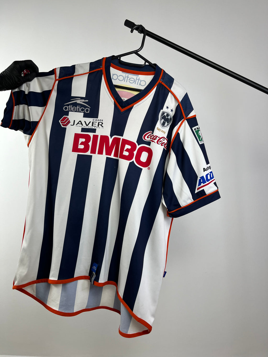 Jersey Original Rayados Monterrey 2004/05 Aniversario Local Atletica