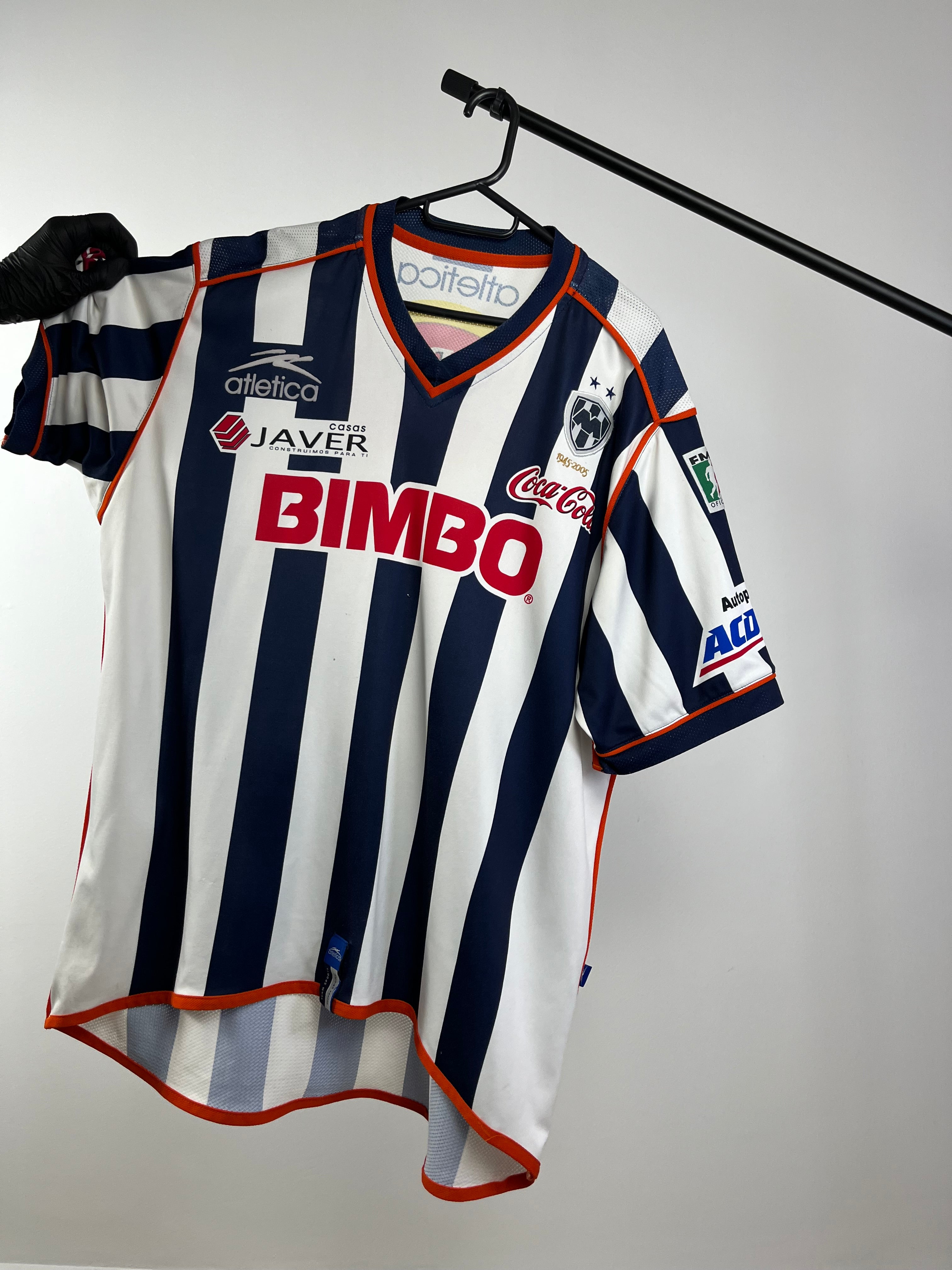 Jersey Original Rayados Monterrey 2004/05 Aniversario Local Atletica