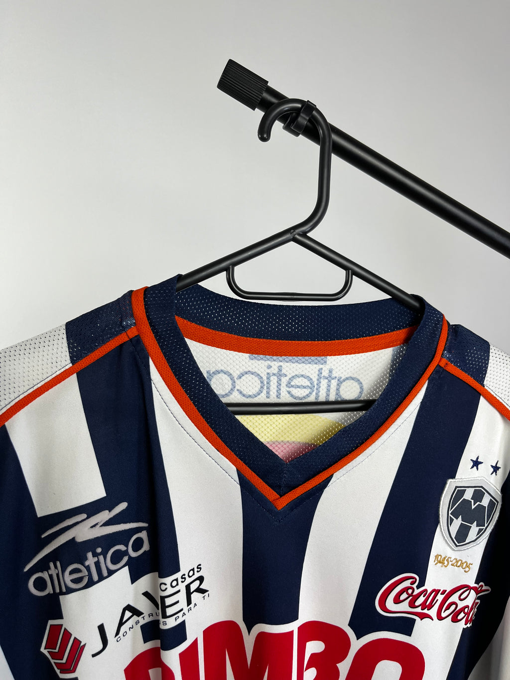 Jersey Original Rayados Monterrey 2004/05 Aniversario Local Atletica