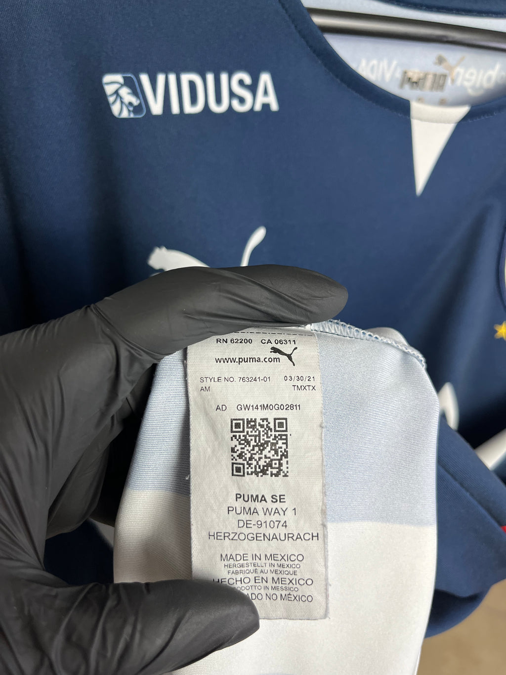 Jersey Original Rayados Monterrey 2021/22 Local Campbell 763241-01 Puma