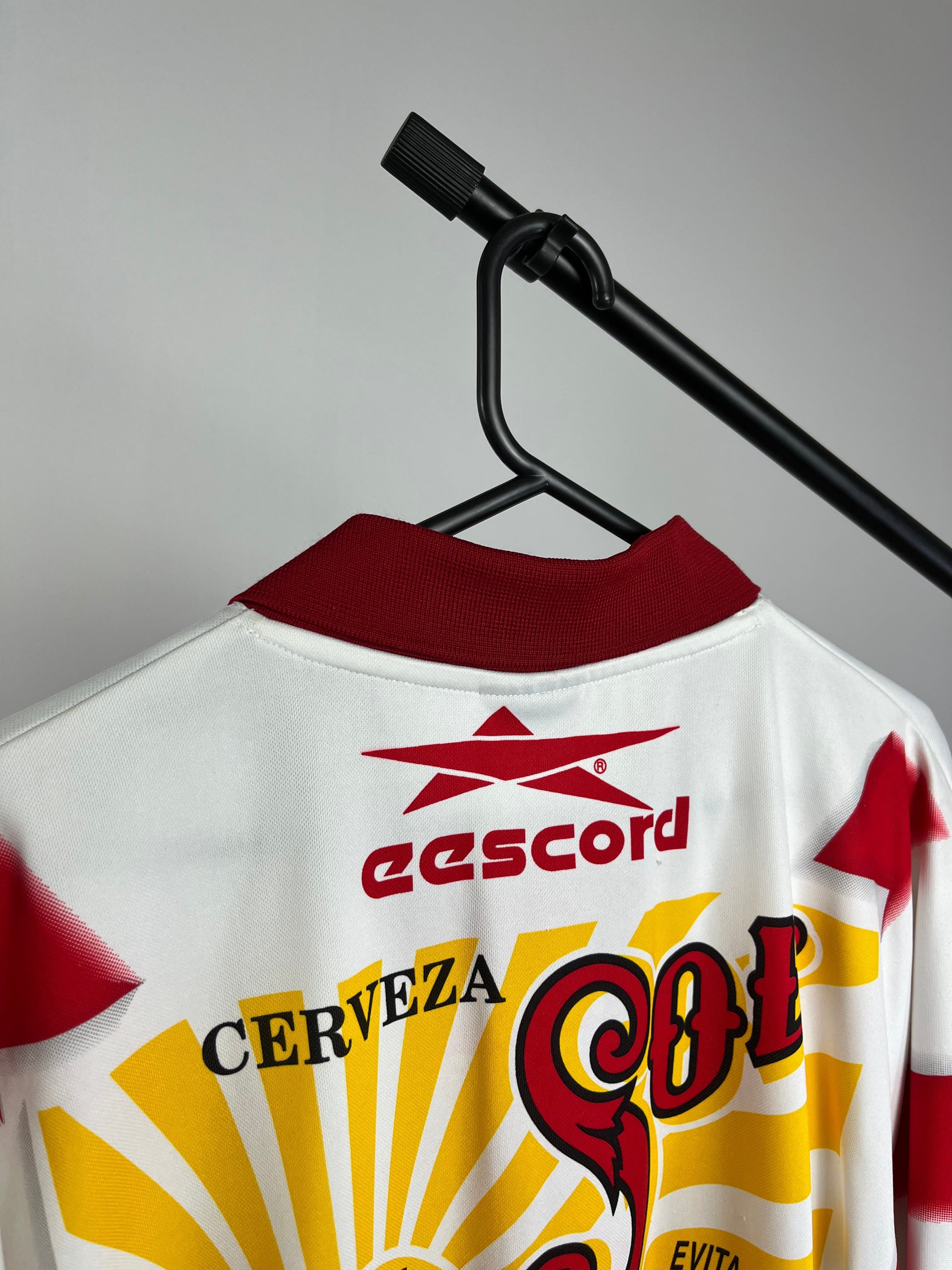 Jersey Original Rayos De Necaxa 1999/2000 Local Eescord (Retro,Vintage,Clasica)