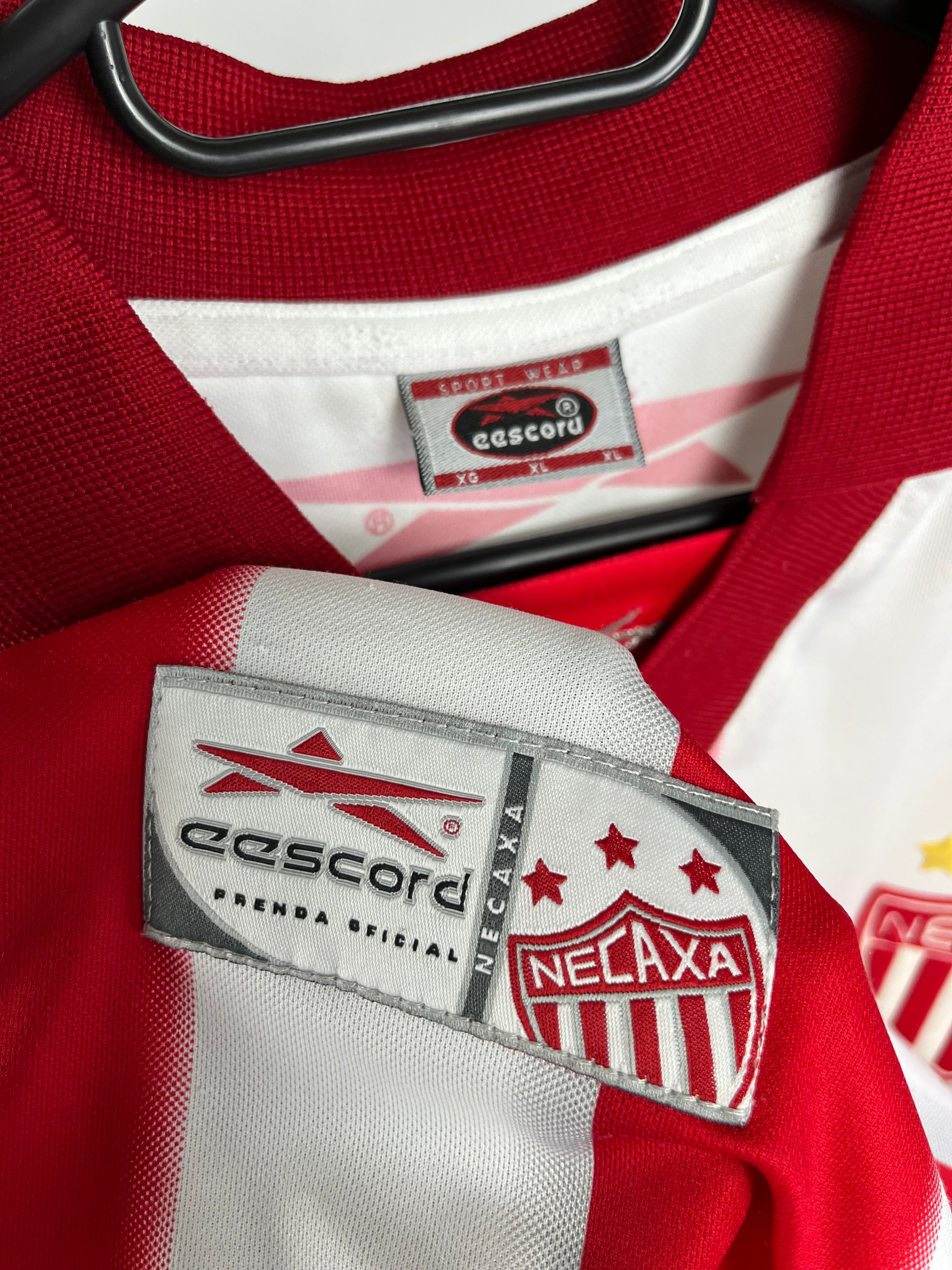Jersey Original Rayos De Necaxa 1999/2000 Local Eescord (Retro,Vintage,Clasica)