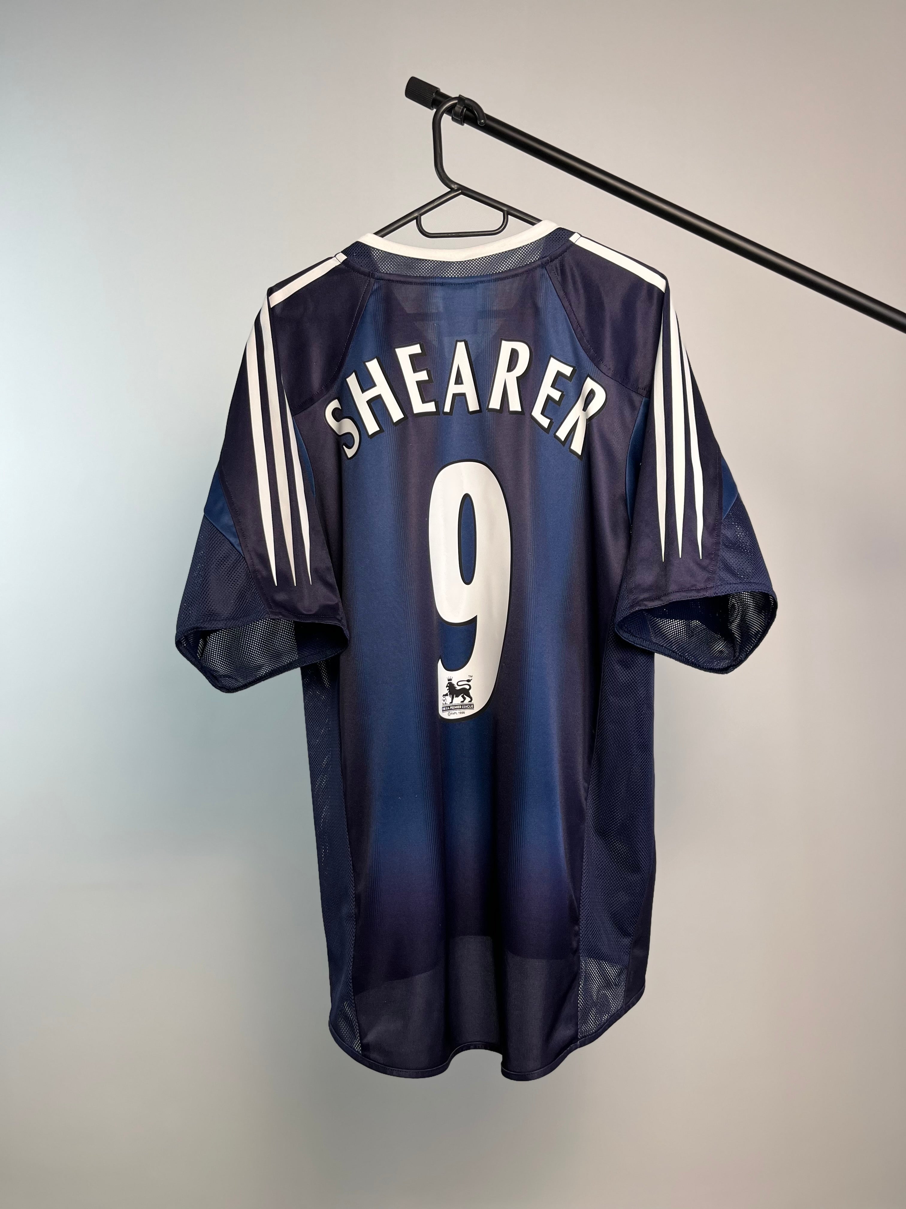 Jersey Original Newcastle 2004/05 Visita Shearer 369698 Adidas (Retro,Vintage,Clasica)
