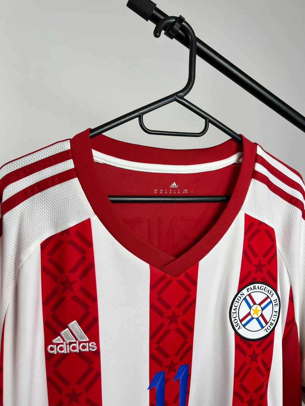 Jersey Original Paraguay Copa America 2015 Local Pajaro Benitez M34086 Adidas