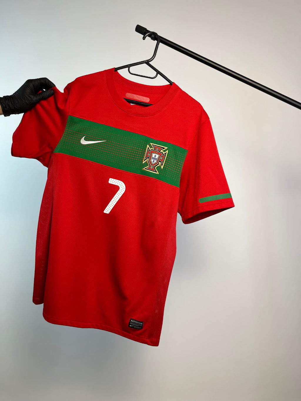 Jersey Original Portugal Mundial 2010 Local Cristiano Ronaldo 376894-611 Nike