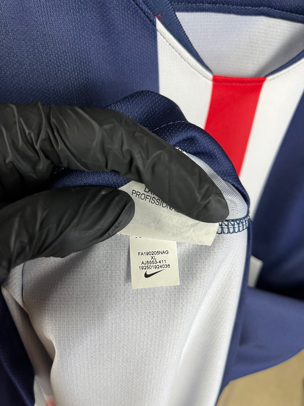 Jersey Original Paris Saint-Germain 2019/20 Local Neymar JR AJ5553-411 Nike
