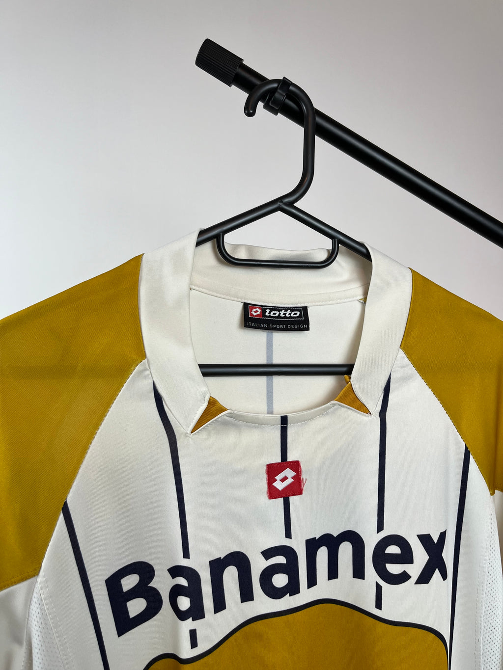 Jersey Original Pumas UNAM 2003/04 Local Lotto (Retro,Vintage,Clasica)