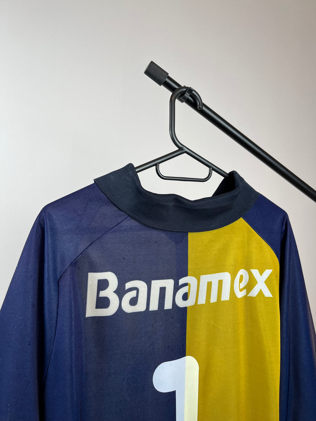 Jersey Original Pumas UNAM 2001/02 Local Jorge Campos Nike (Retro,Vintage,Clasica)