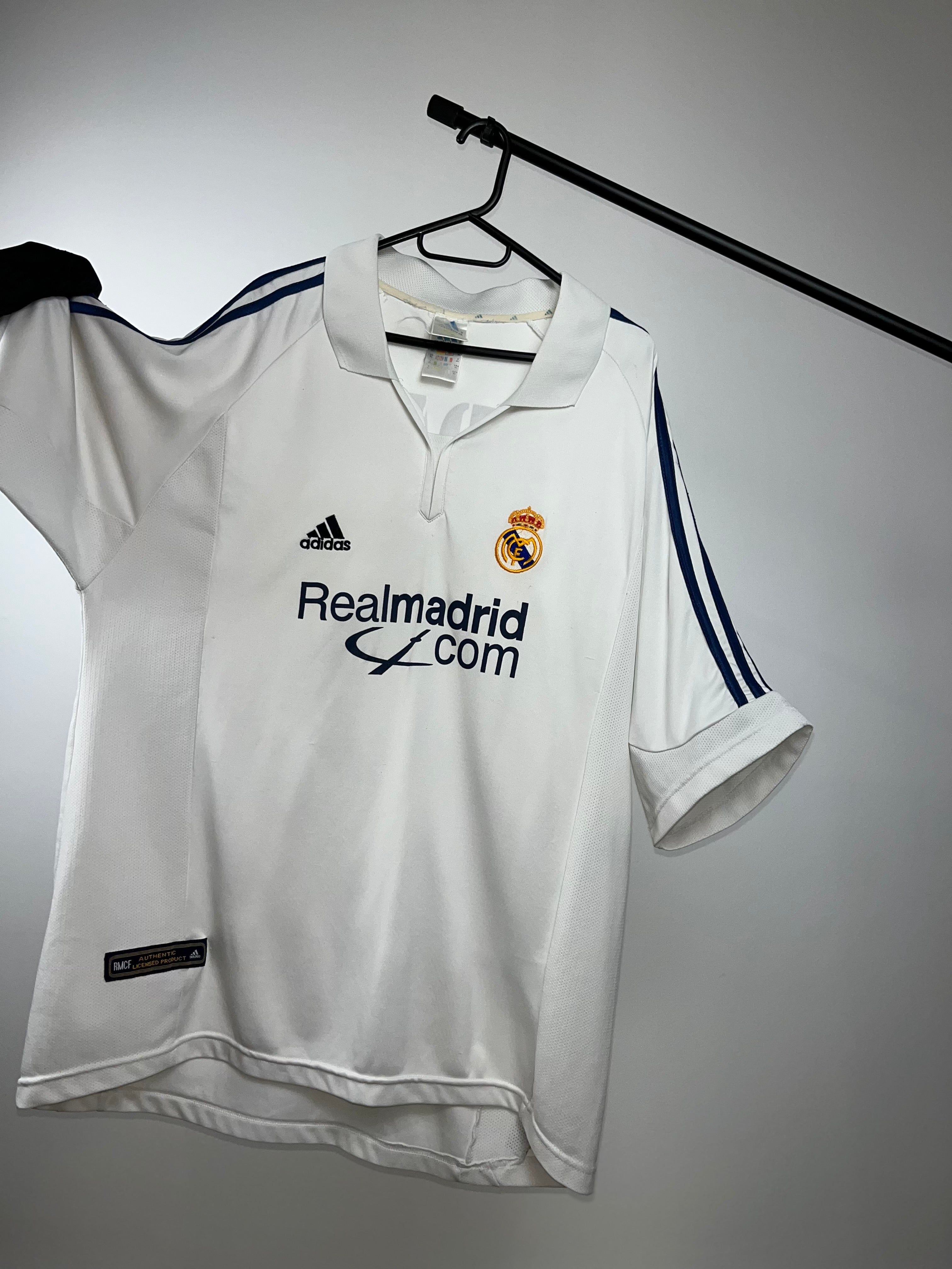 Jersey Original Real Madrid 2001/02 Local Zidane 695856 Adidas