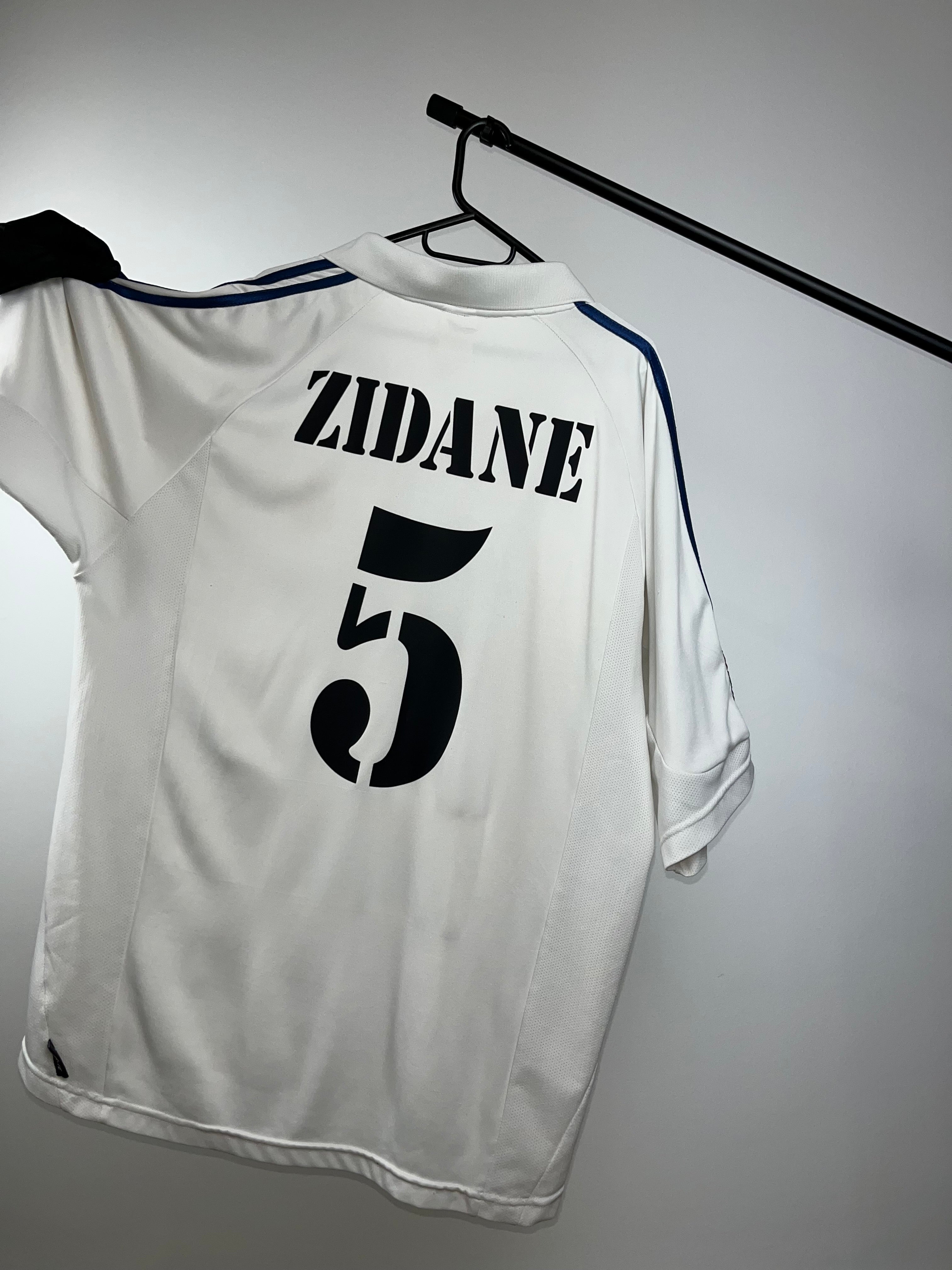 Jersey Original Real Madrid 2001/02 Local Zidane 695856 Adidas