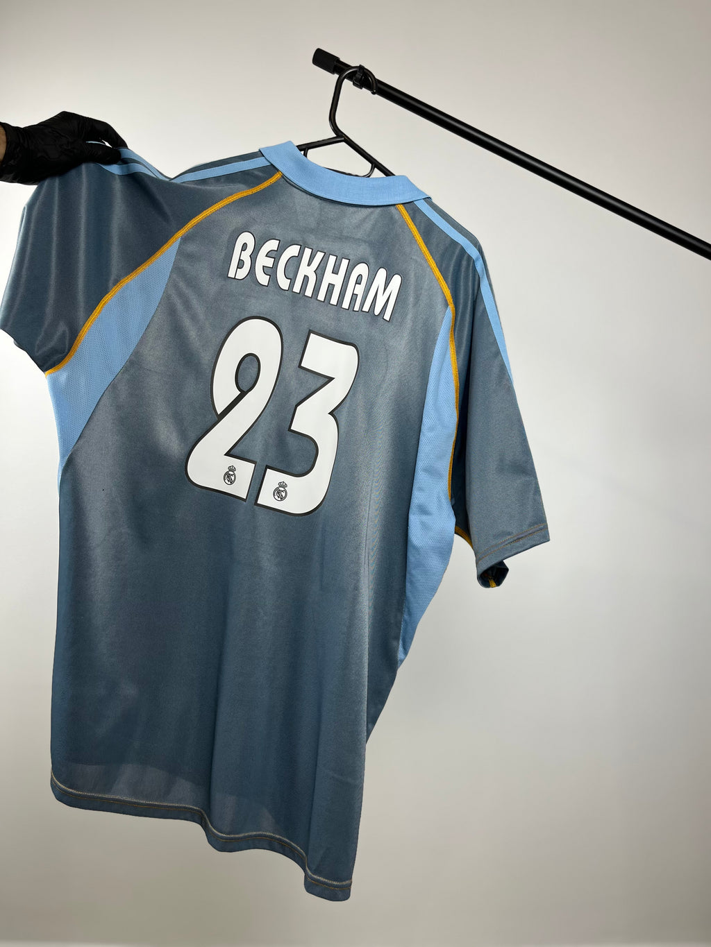 Jersey Original Real Madrid 2003/04 3era Beckham 21788 Adidas (Retro, Vintage, Clasica)