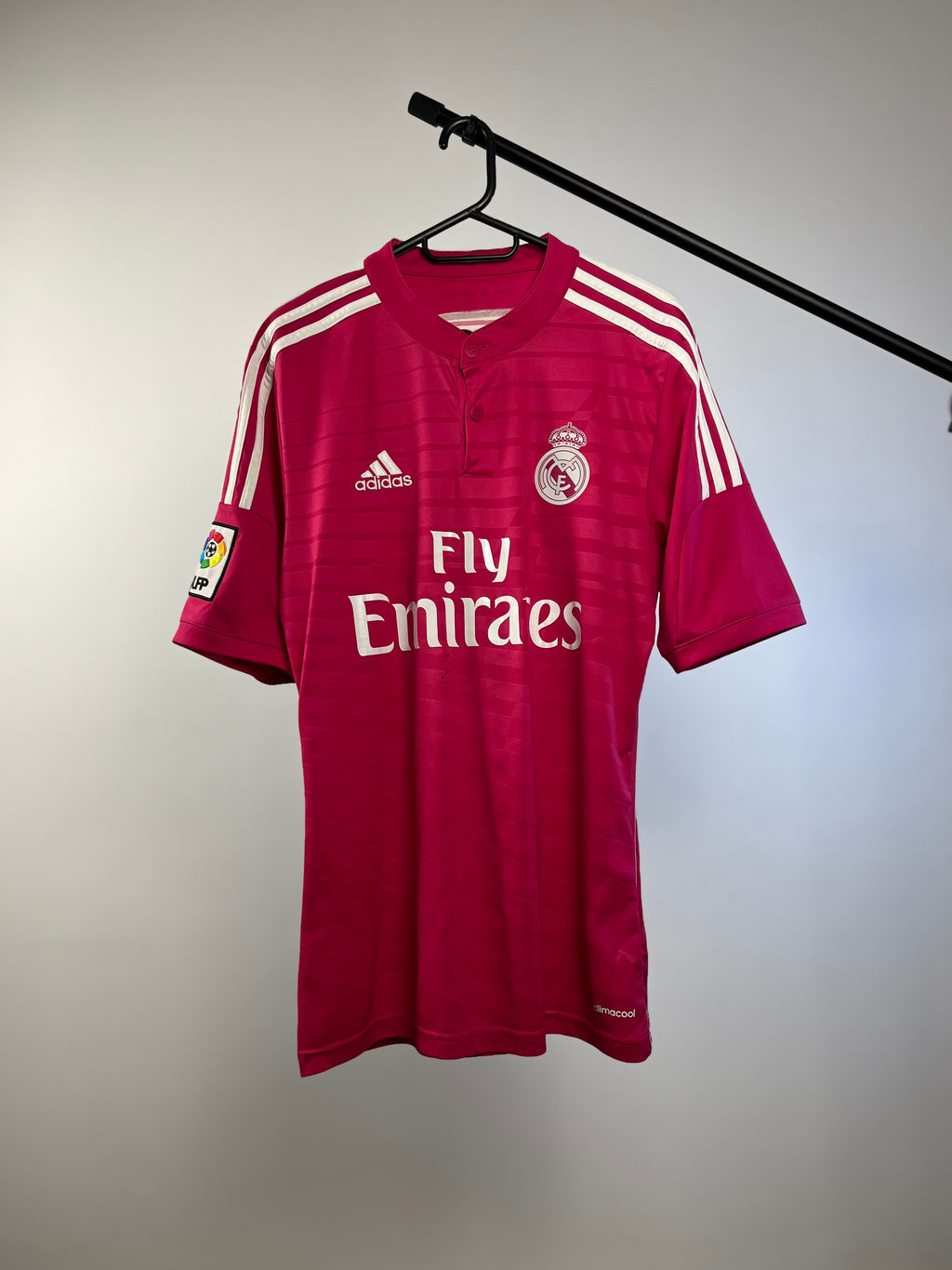 Jersey Original Real Madrid 2014/15 Visita Chicharito M37315 Adidas (Rosa)